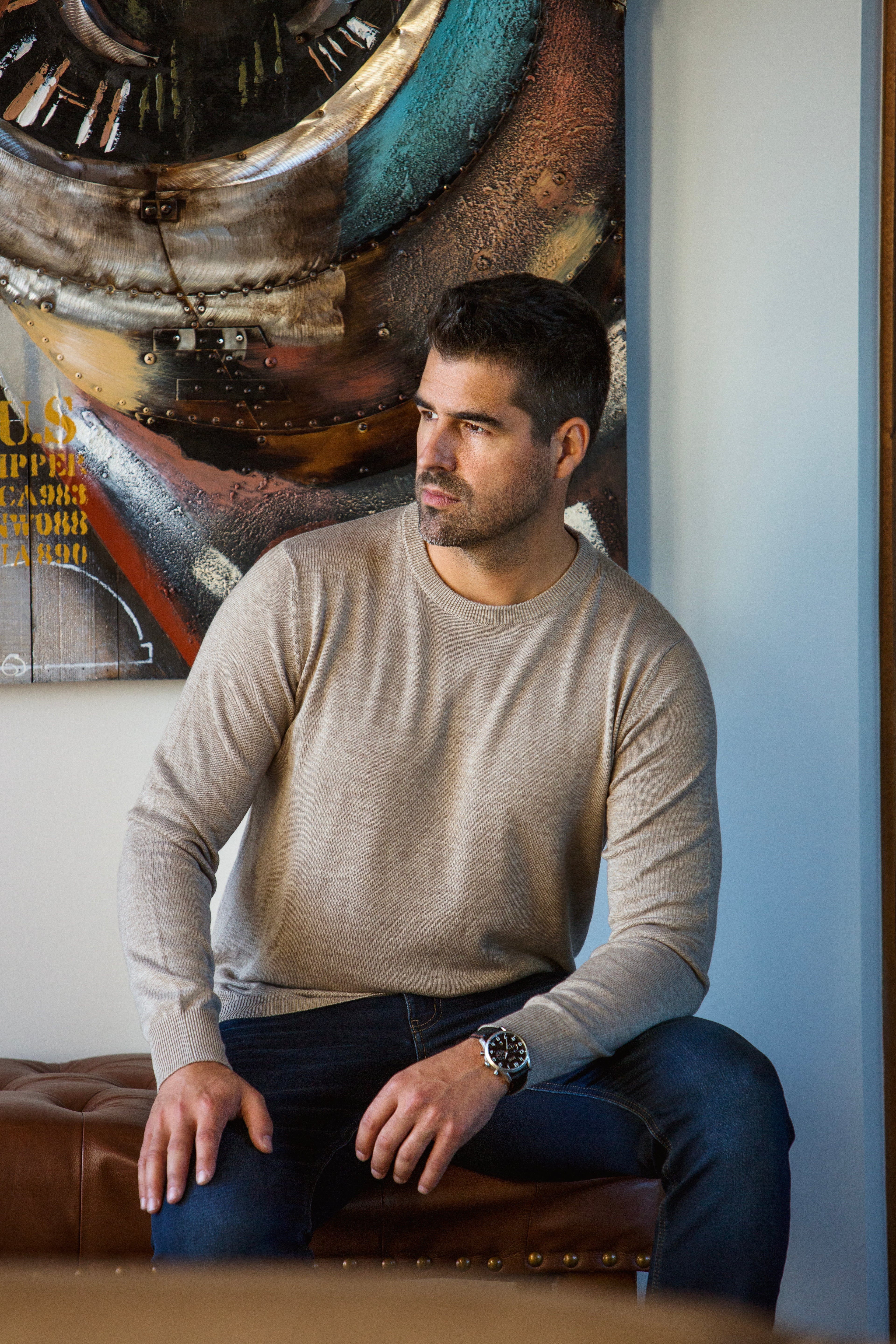 CHANDAILS EN LAINE DE MERINO - AU NOIR