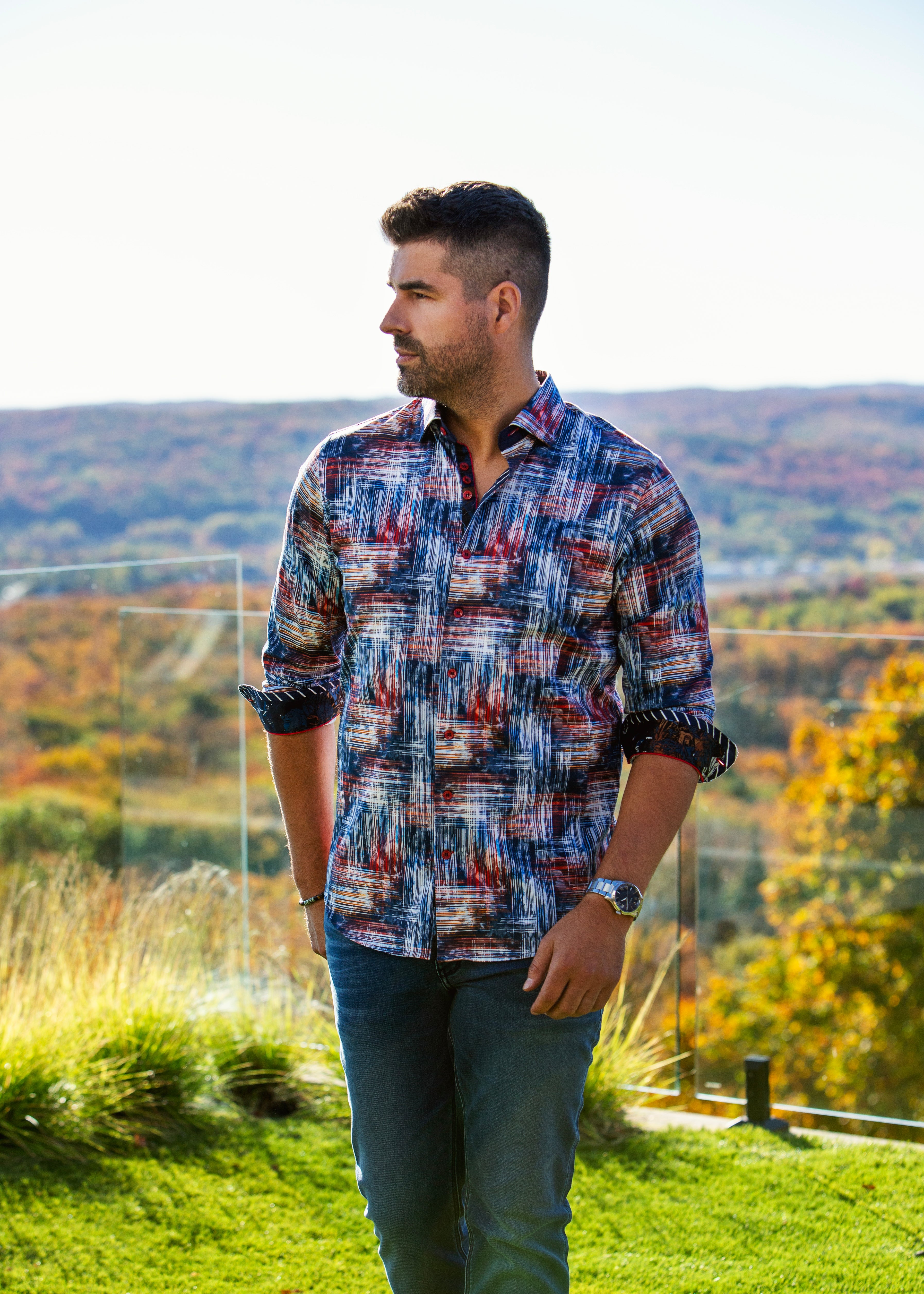 CHEMISE | GRIMLOCK, Navy