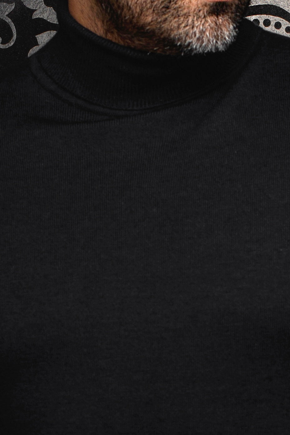 CHANDAIL EN LAINE MÉRINOS | ARKANES, Black