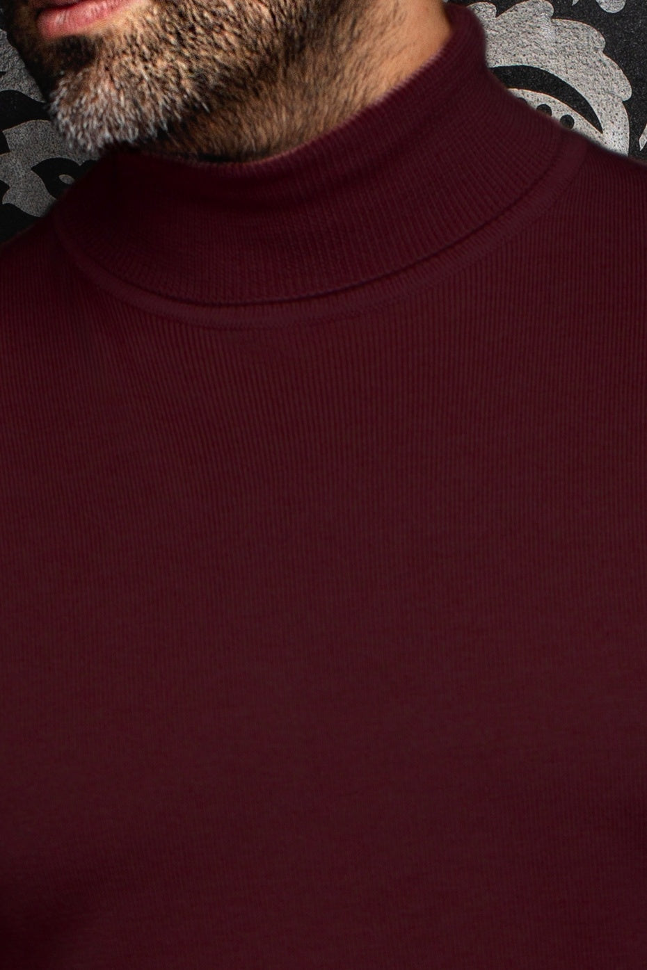 CHANDAIL EN LAINE MÉRINOS | ARKANES, Cabernet