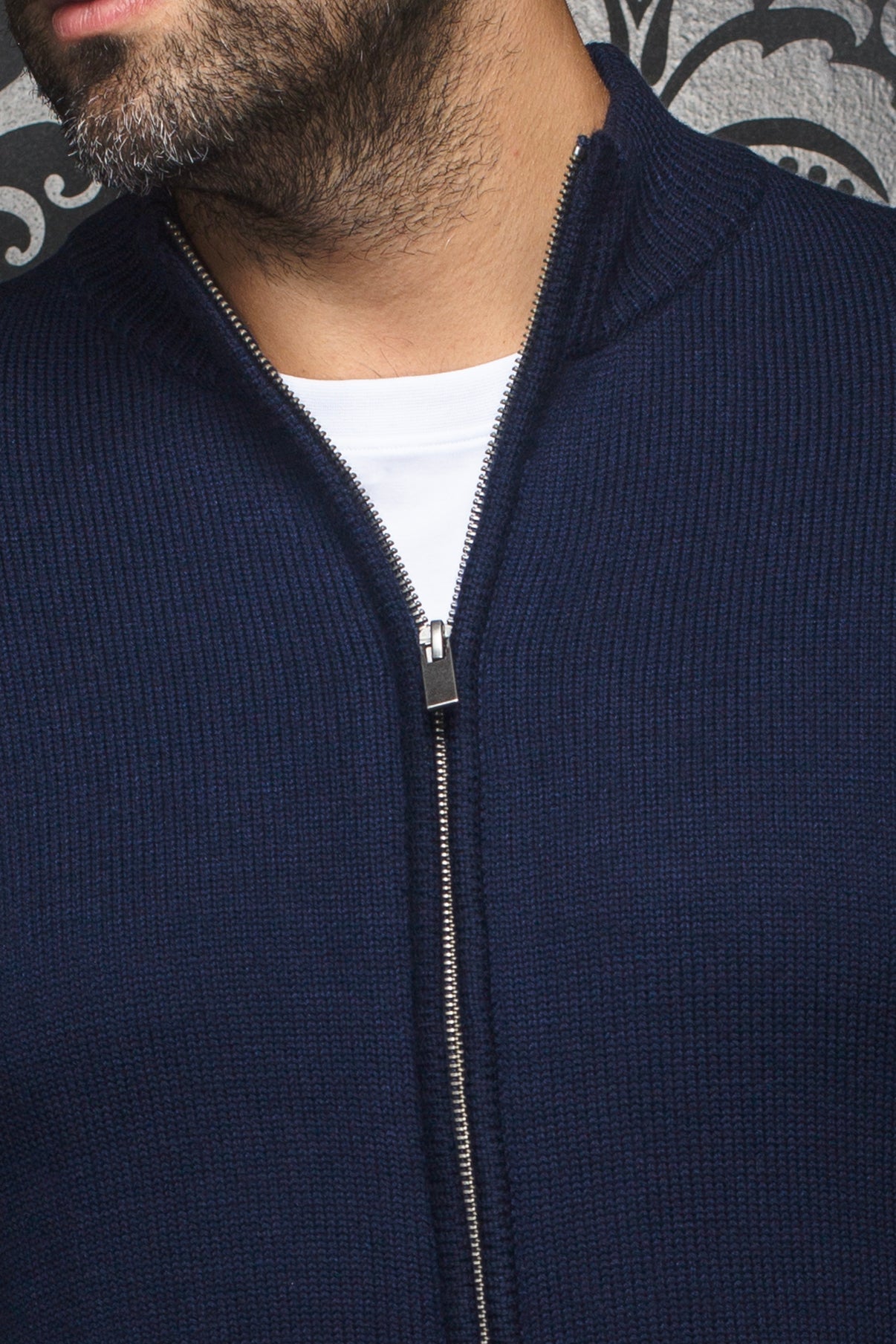 CHANDAIL EN LAINE MÉRINOS | ESTEBAN, navy