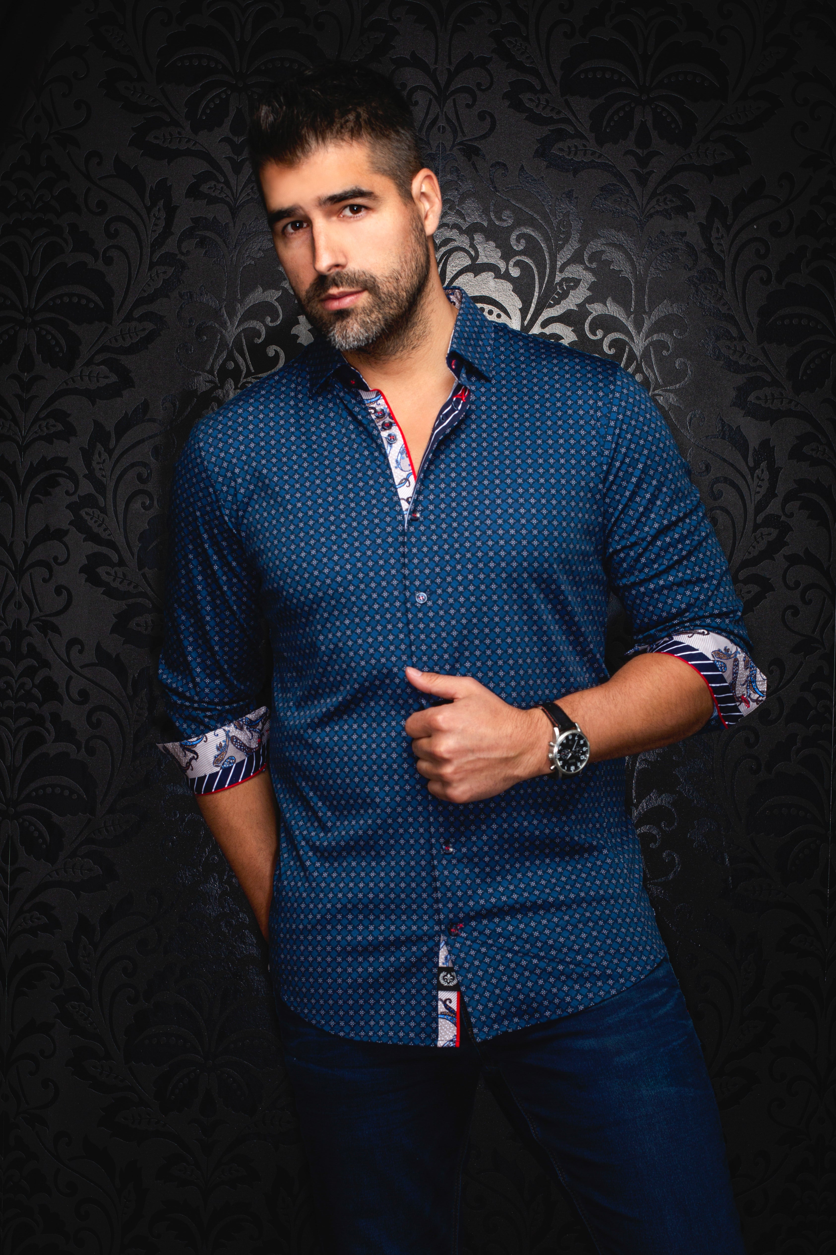 CHEMISE | GENESIS, Navy