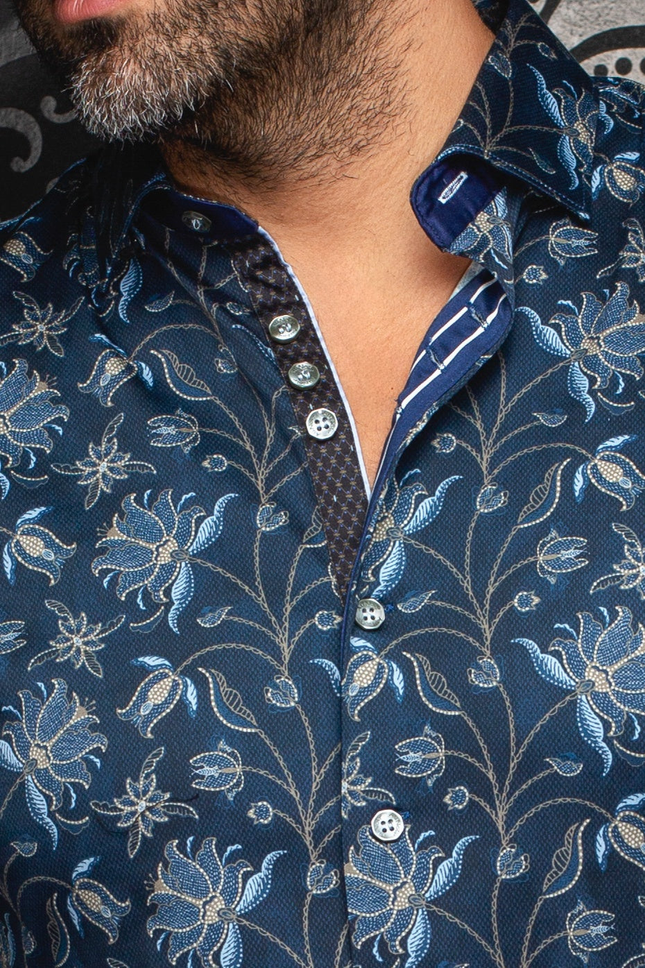 CHEMISE | HARRINGTON, Navy