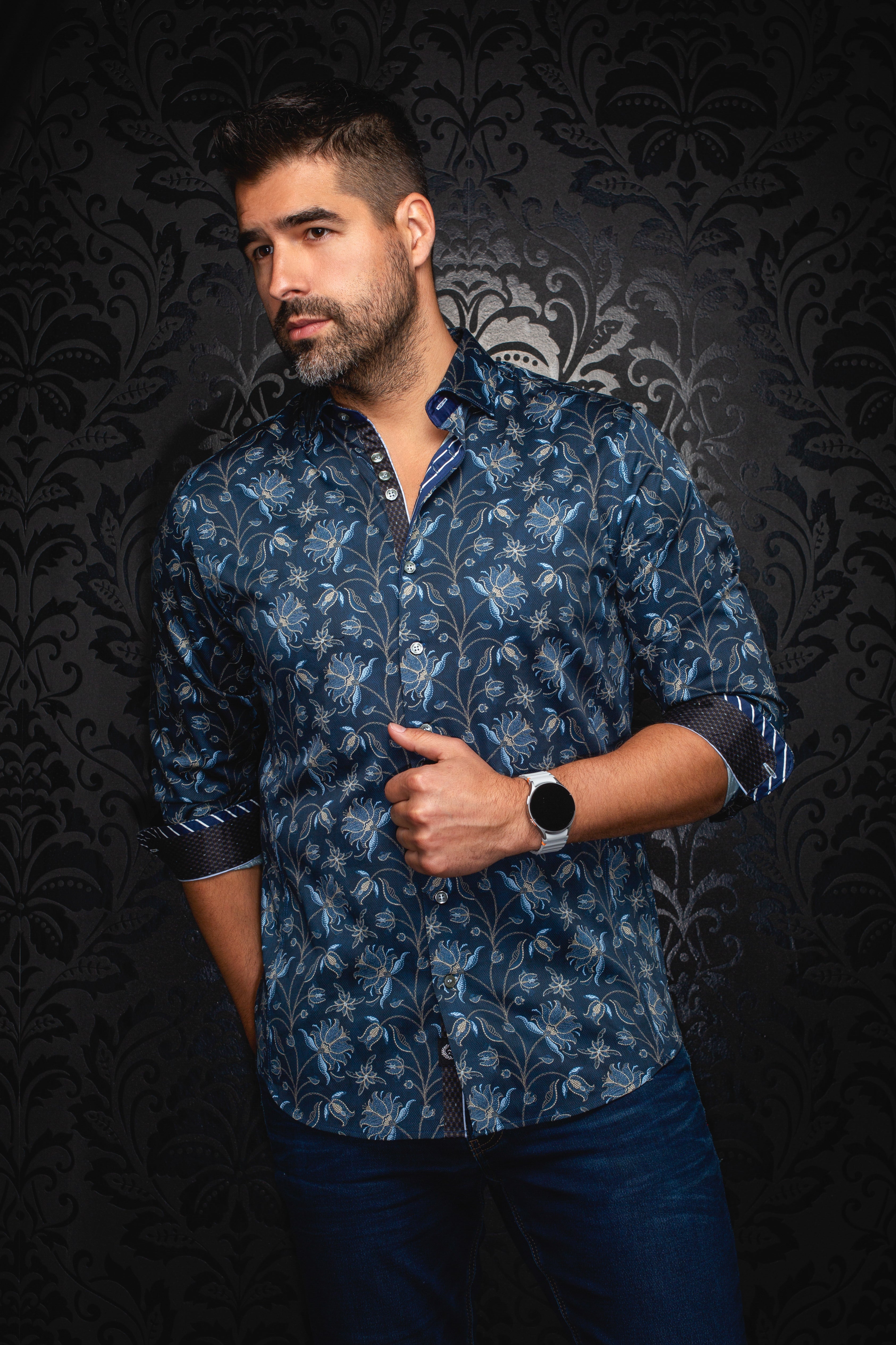 CHEMISE | HARRINGTON, Navy