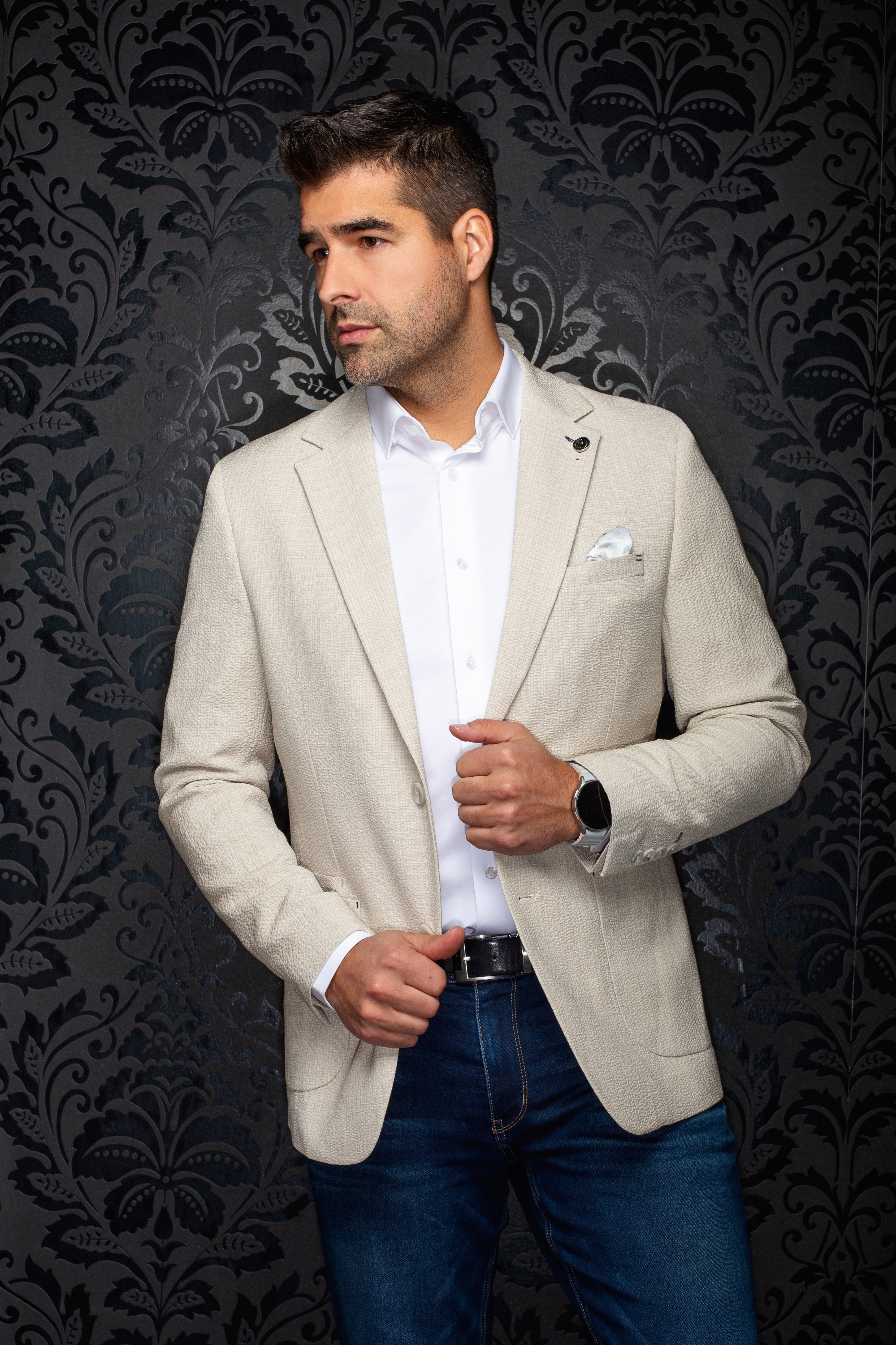 VESTON | JACE, Beige