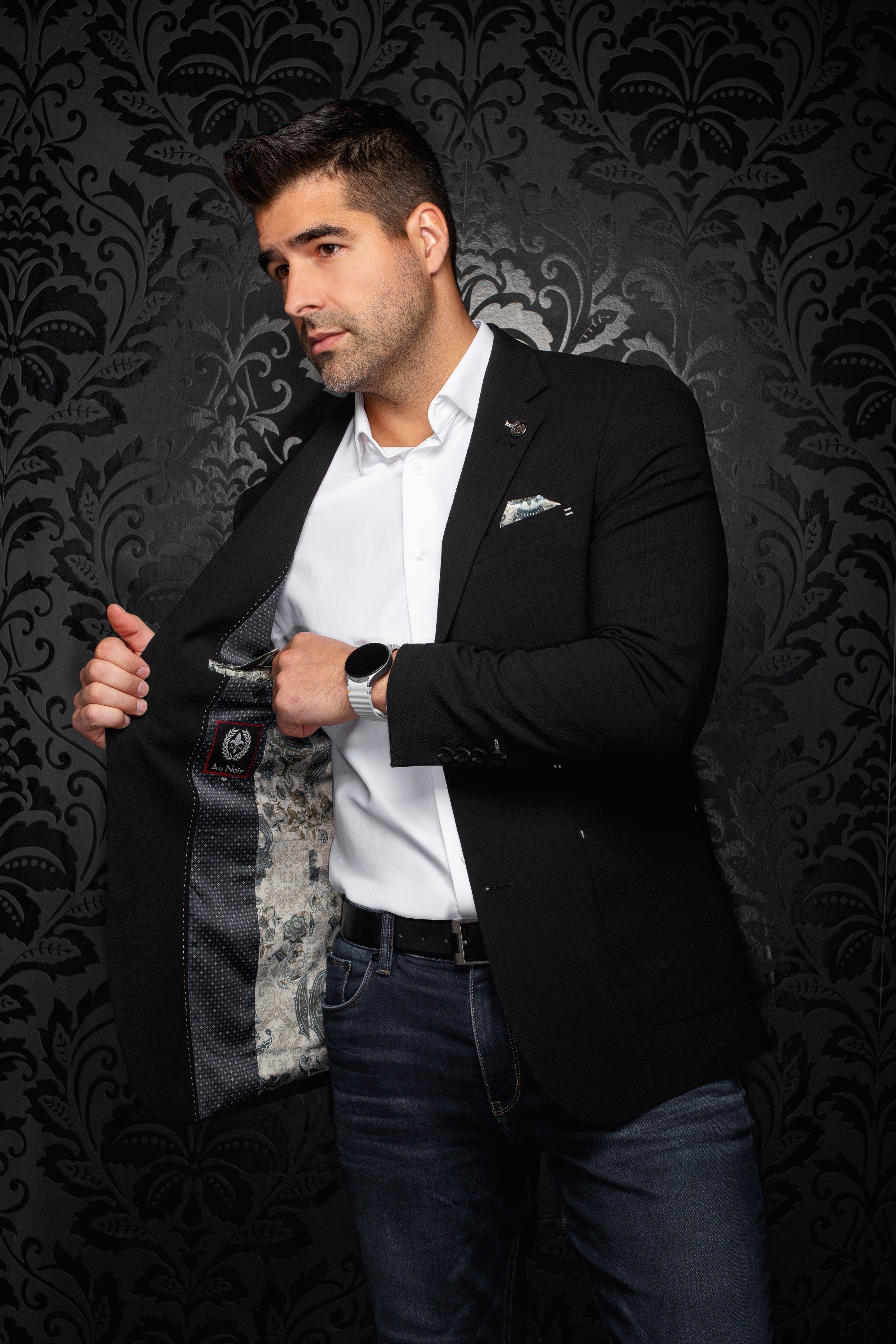 VESTON | TROY, Black