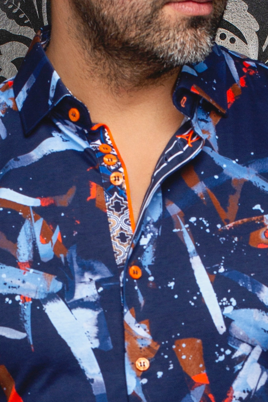 CHEMISE | ZANDER, Navy