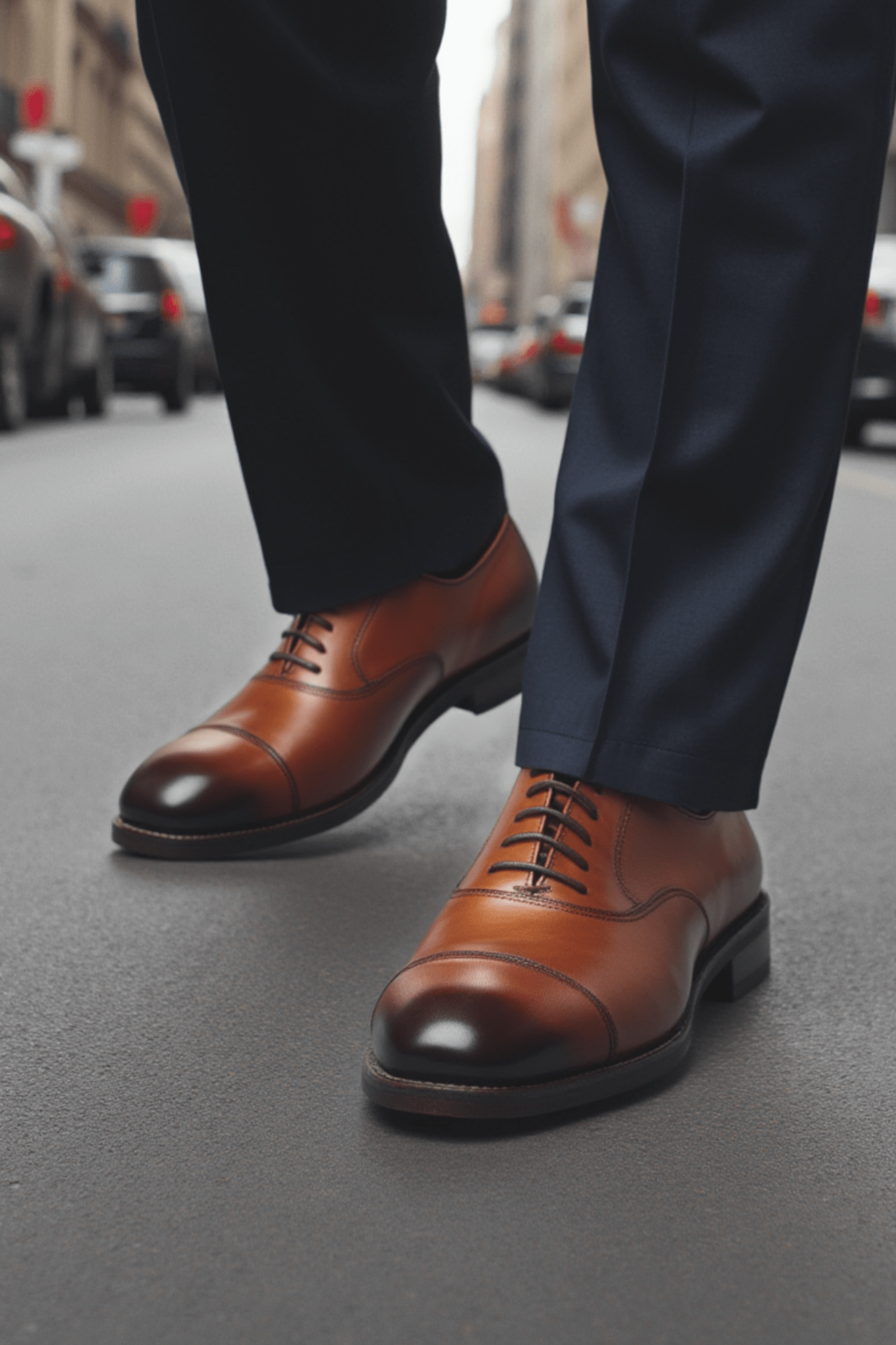 CHAUSSURE HABILLÉ | MONROE, Cognac - AU NOIR