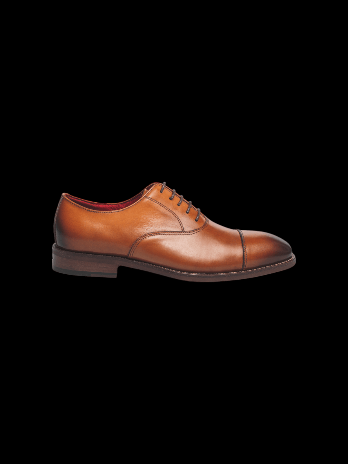 CHAUSSURE HABILLÉ | MONROE, Cognac - AU NOIR