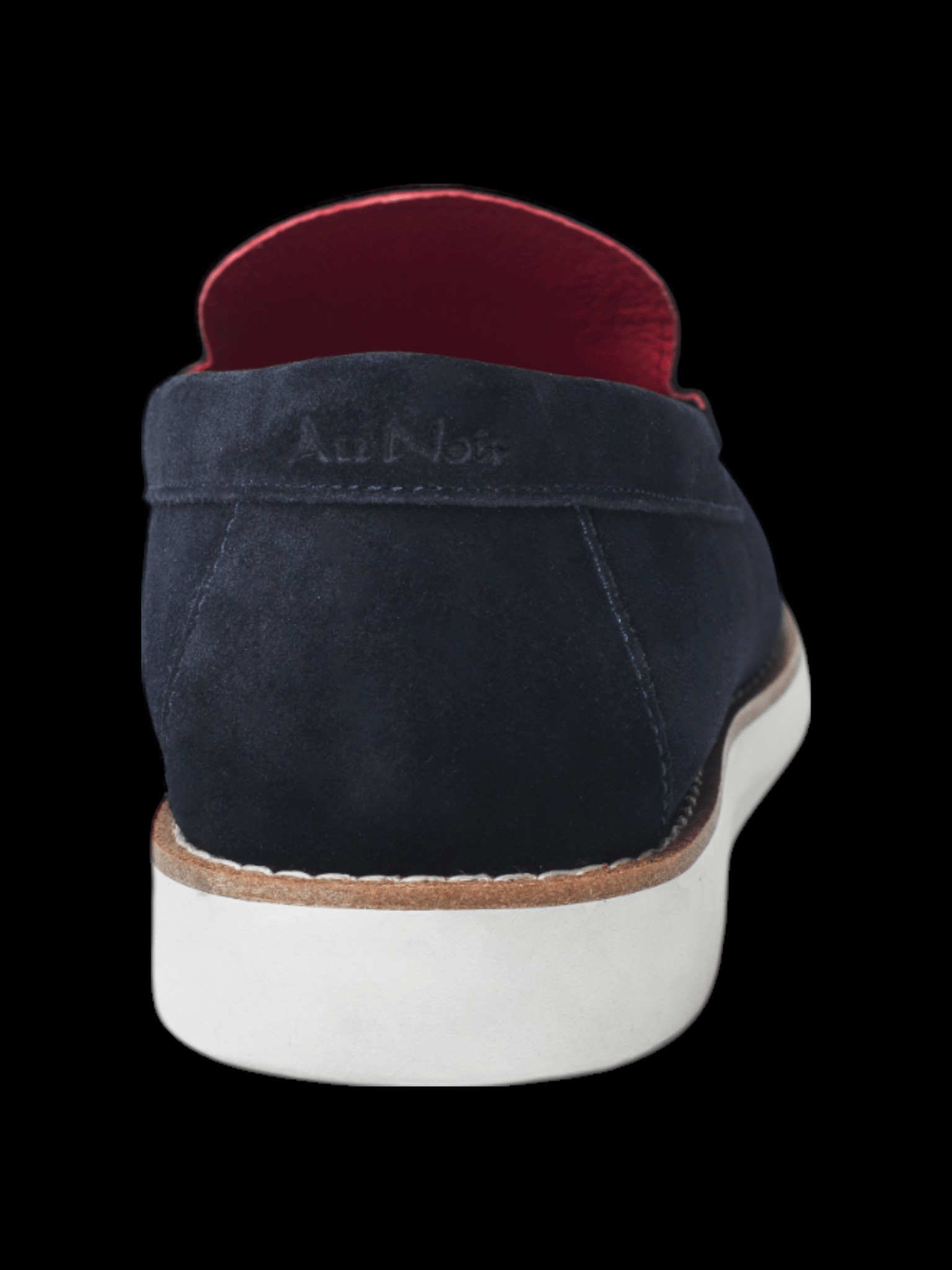 CHAUSSURE SUEDE LOAFER | DANDRIDGE, Navy - AU NOIR