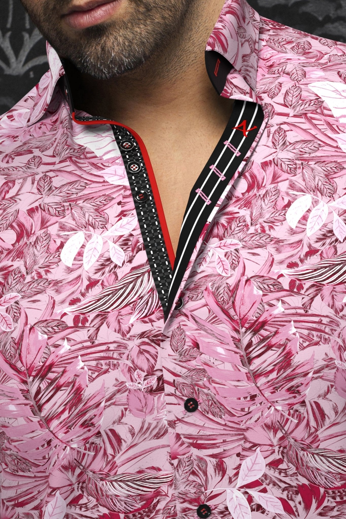 CHEMISE | ADRIEN, Pink - AU NOIR