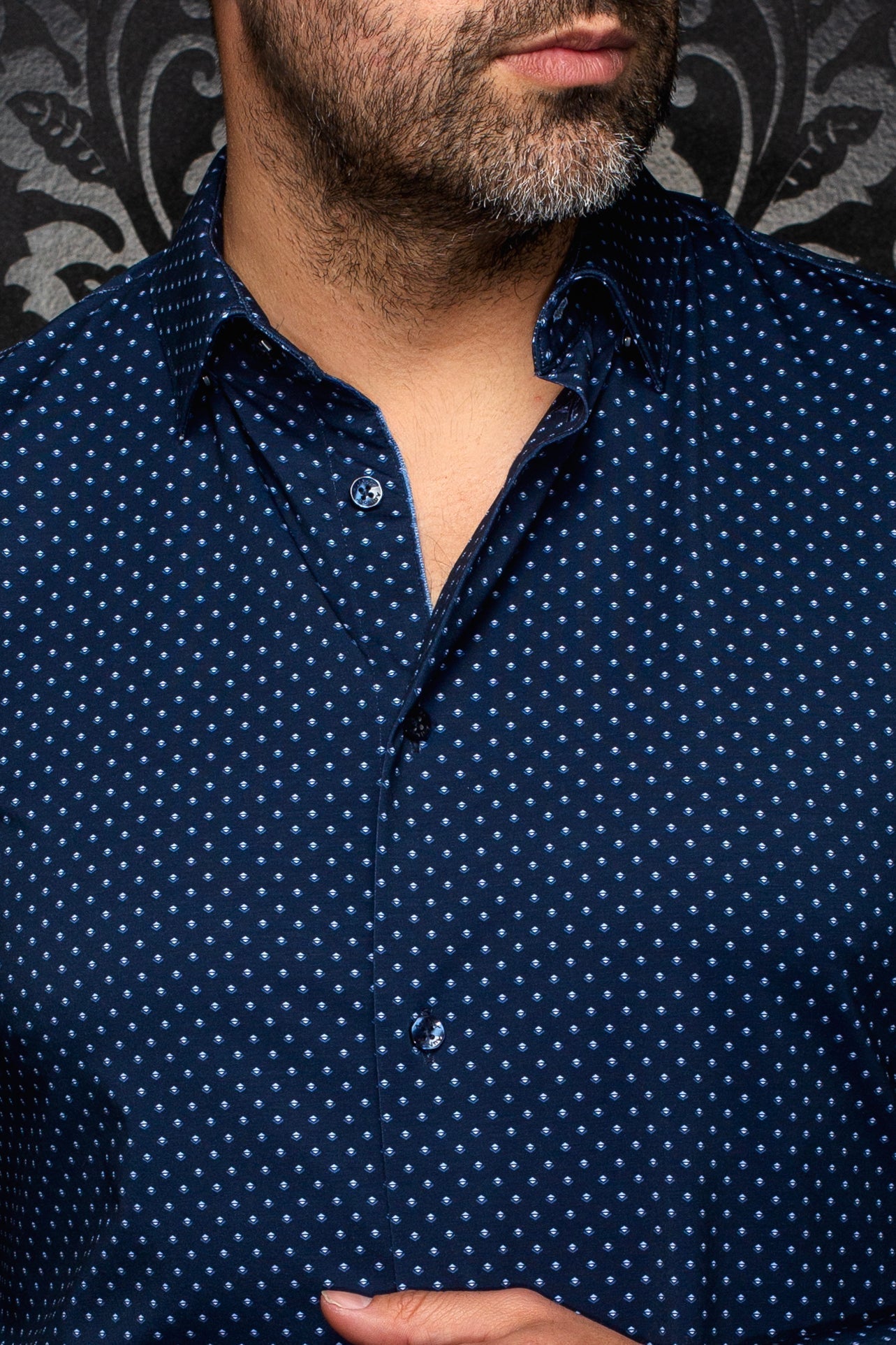Chemise | ALEXANDER-FAN, Navy - AU NOIR