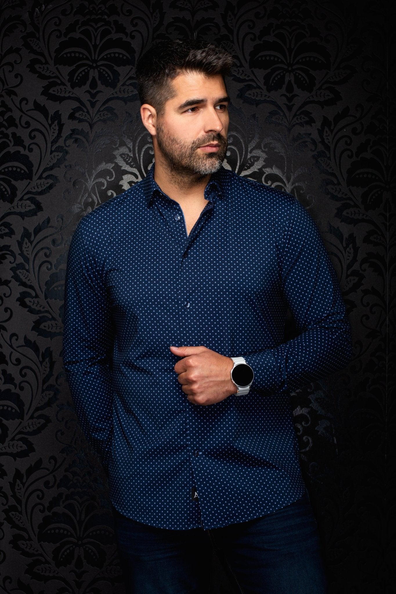 Chemise | ALEXANDER-FAN, Navy - AU NOIR