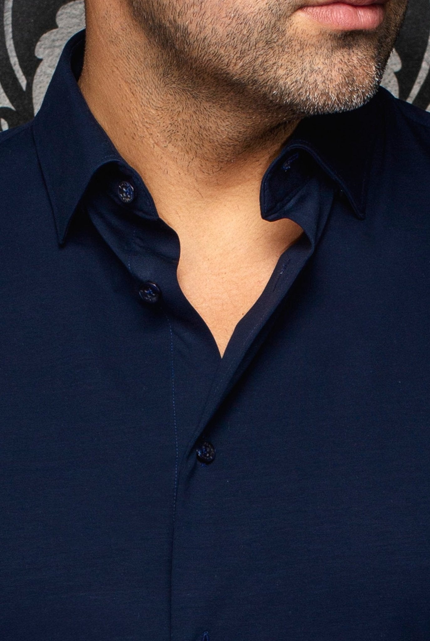 CHEMISE | ALEXANDER - SLD, Dark Navy - AU NOIR