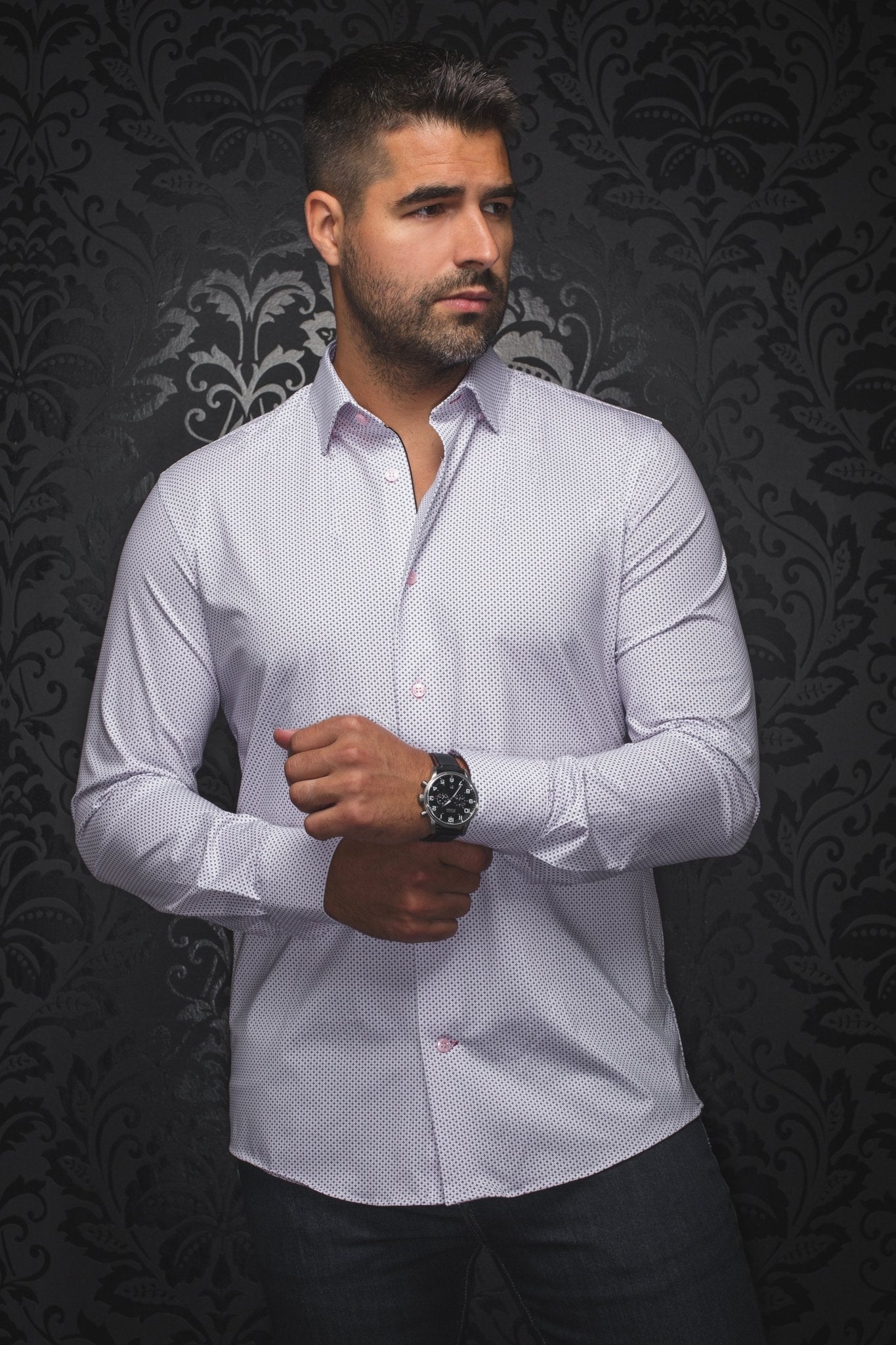 Chemise | ALEXANDER-STAR, pink - AU NOIR