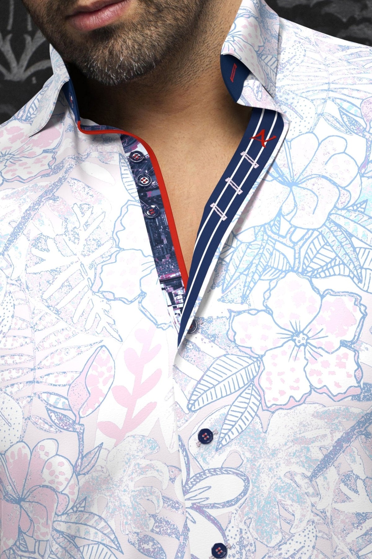 CHEMISE | ALVARADO, Pink - AU NOIR