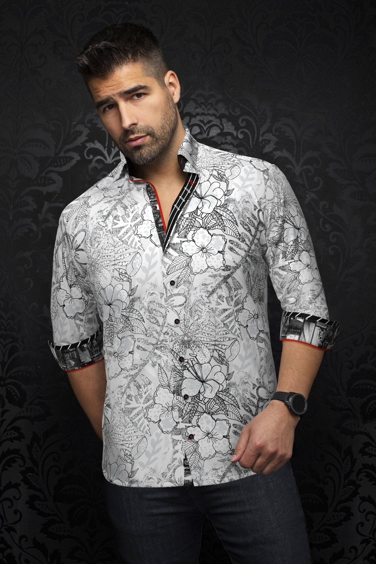 CHEMISE | ALVARADO, White - AU NOIR