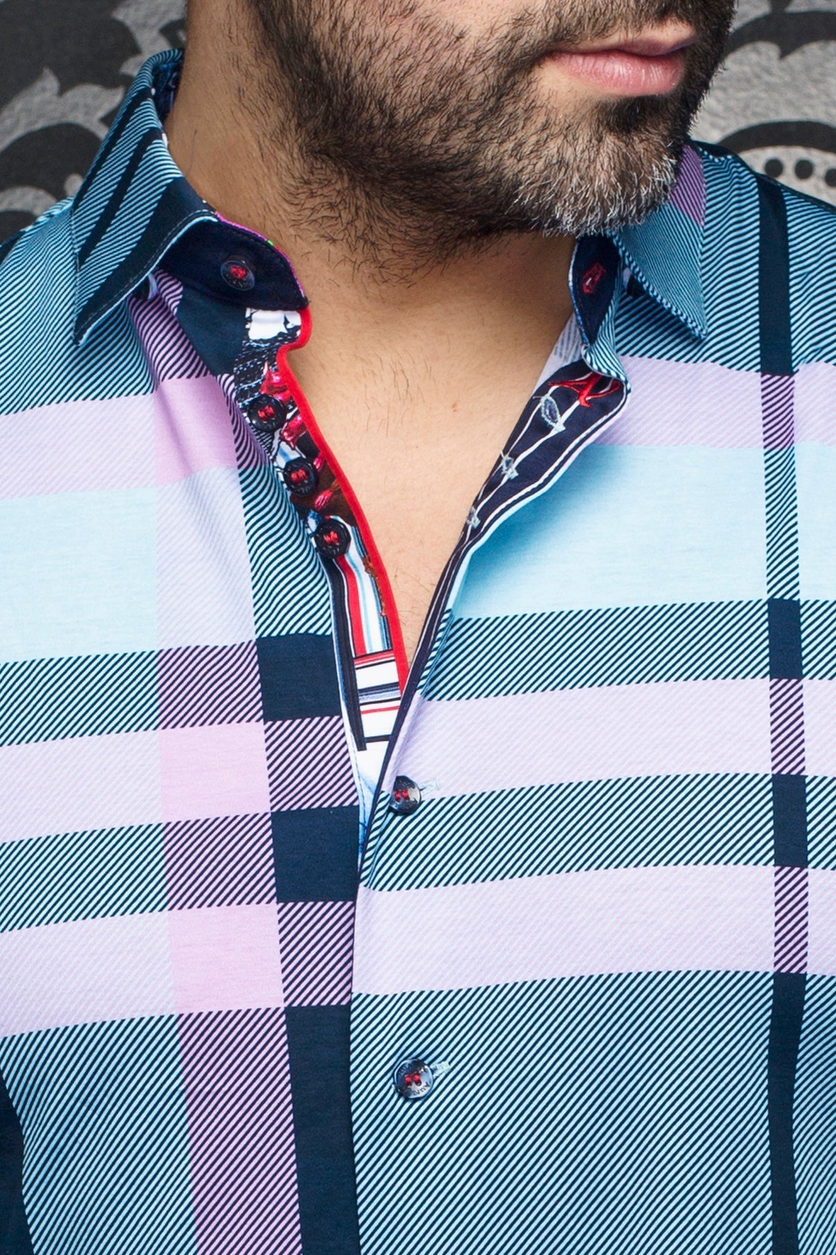 CHEMISE | BRAHMS, Light Blue - AU NOIR