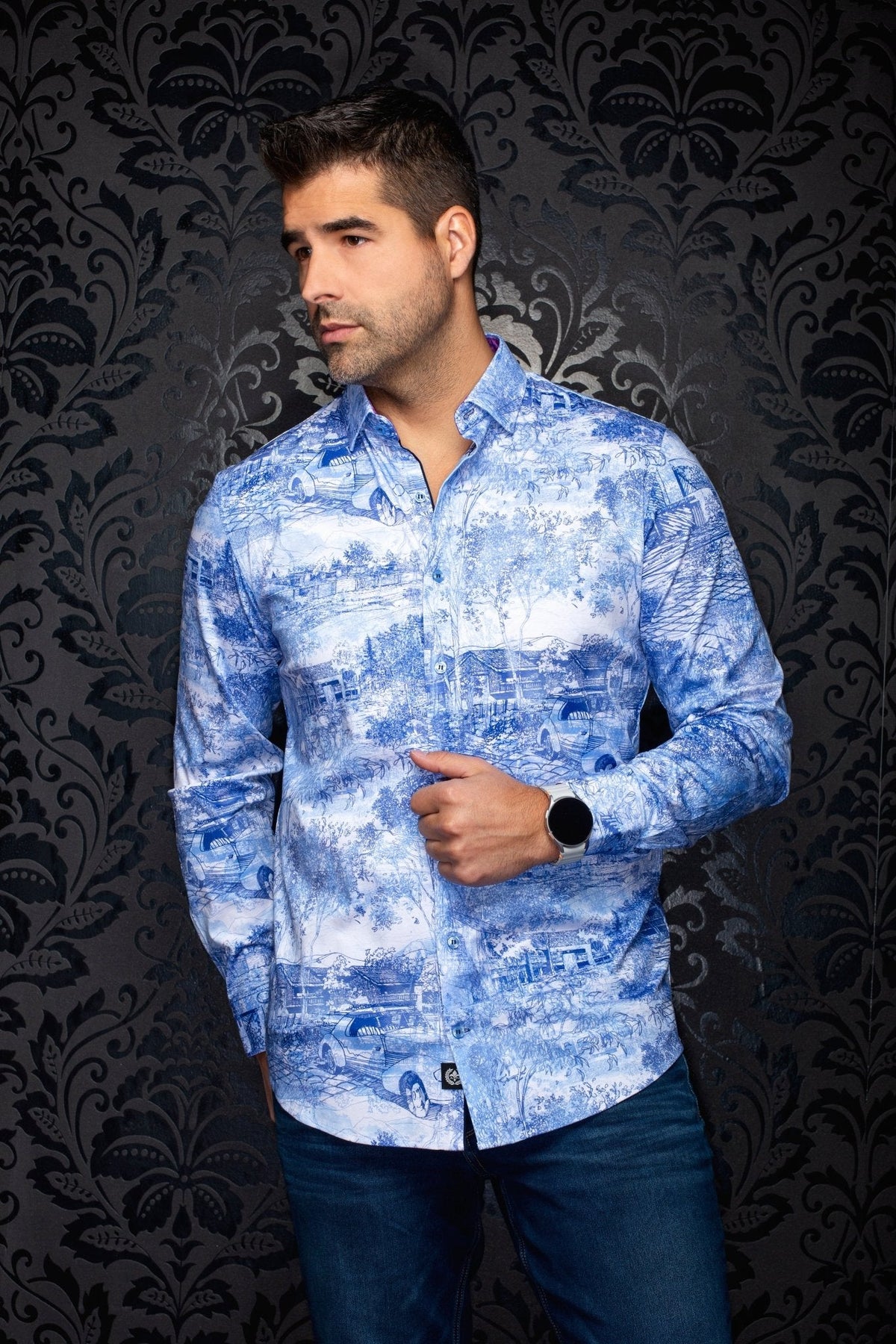 CHEMISE | BREEZE, Light Blue - AU NOIR