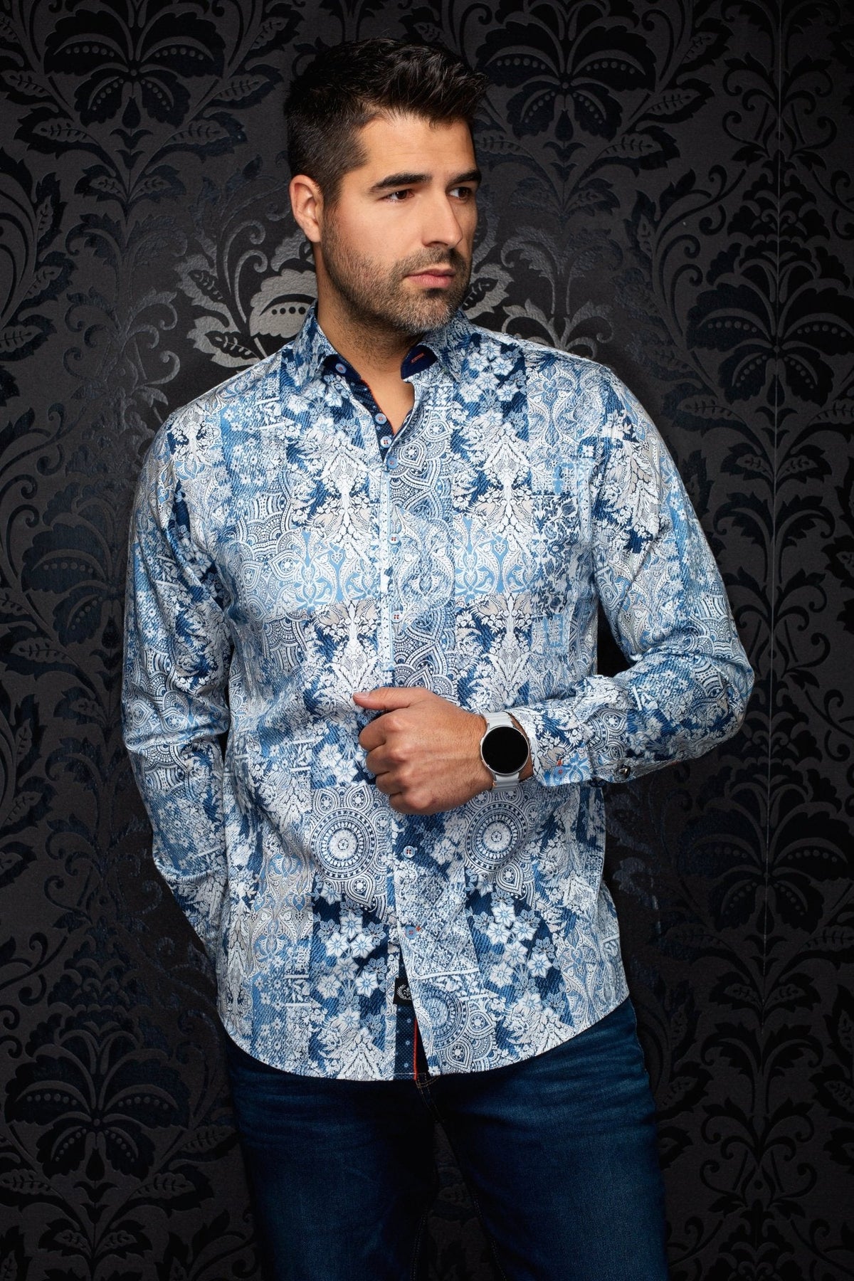 CHEMISE | CASCAIS, Blue - AU NOIR