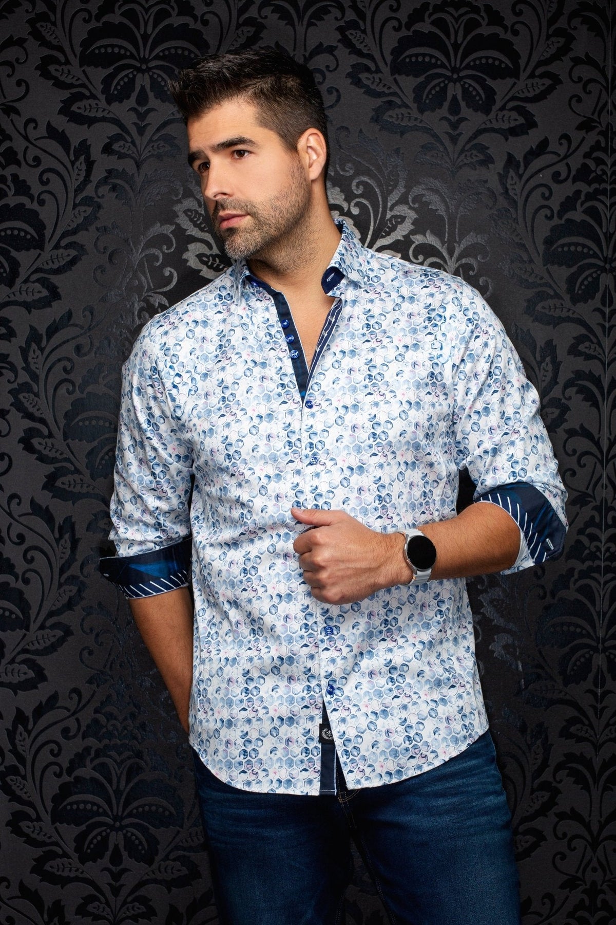CHEMISE | CHROMA, Light Blue - AU NOIR