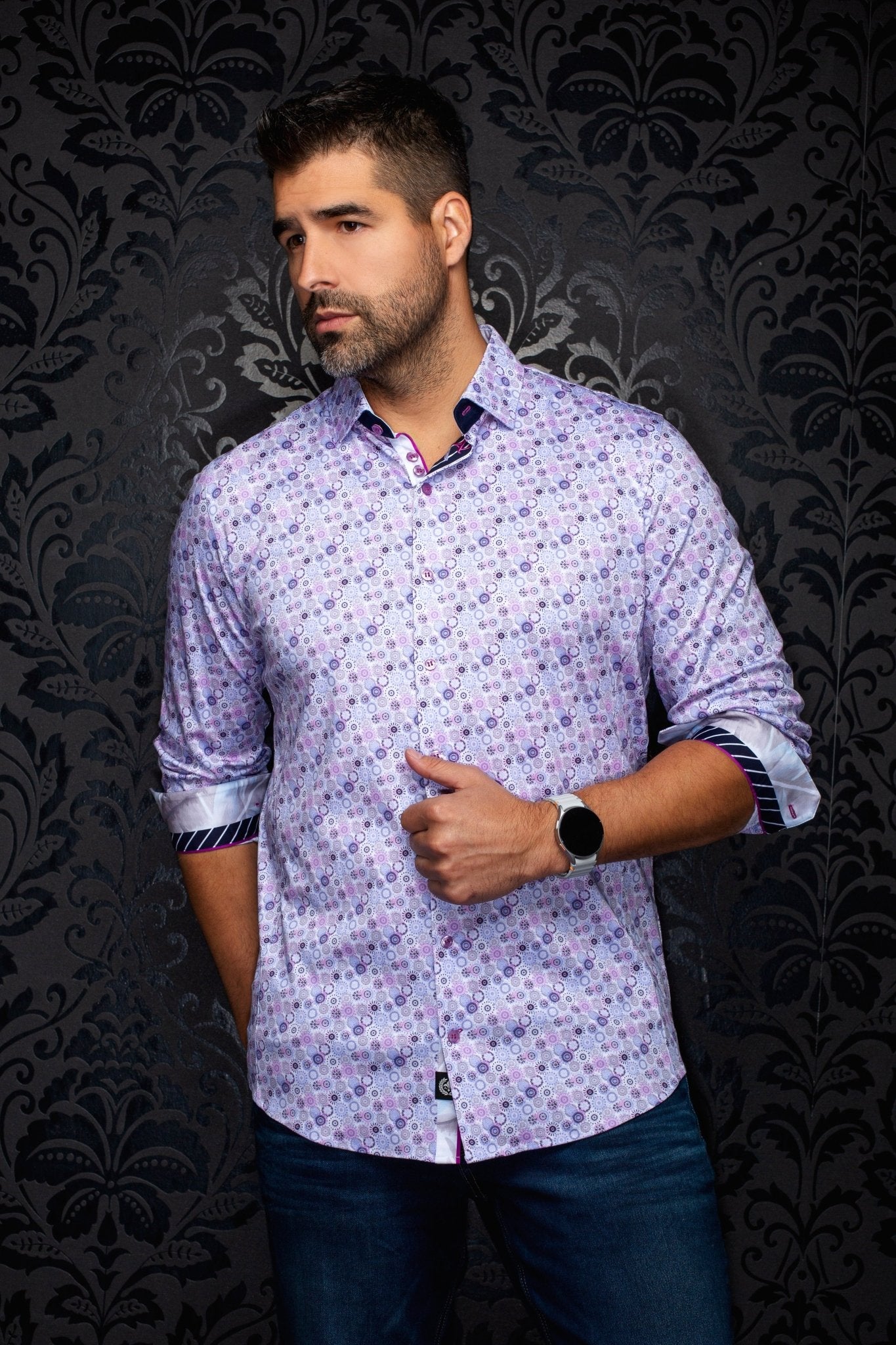 CHEMISE | CLOUDSPIN, Lavender - AU NOIR