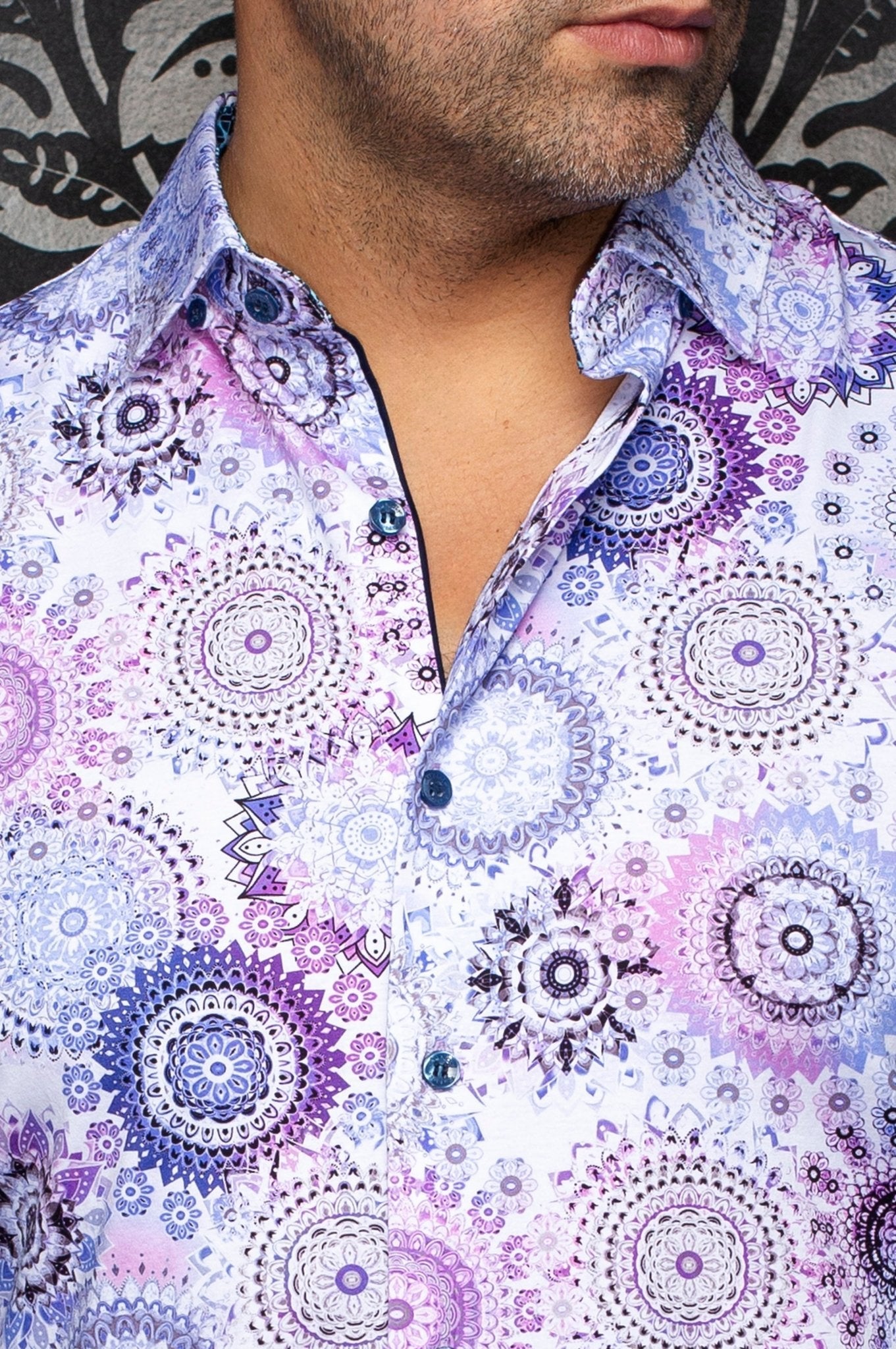 CHEMISE | COSMOCLOCK, Pink - AU NOIR