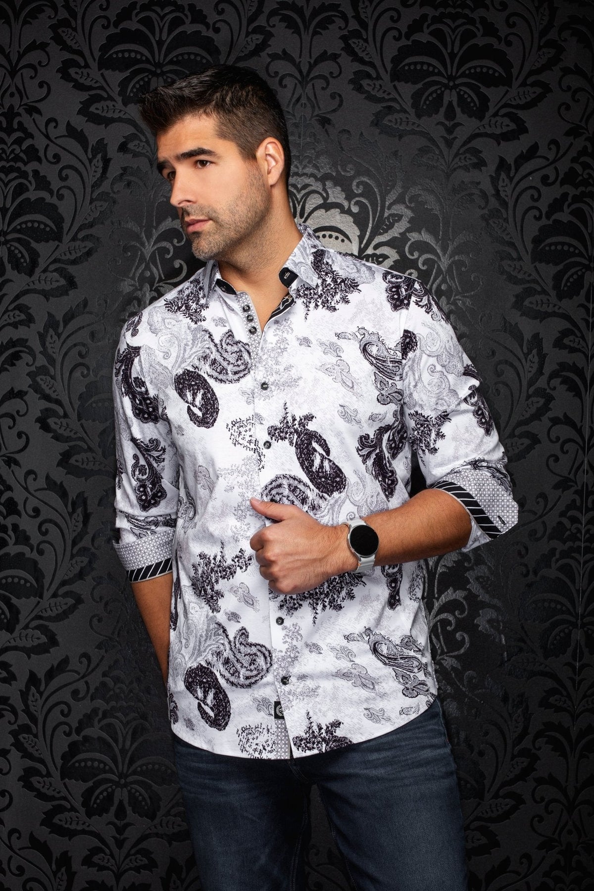 CHEMISE | DAWNSTONE, Black - AU NOIR