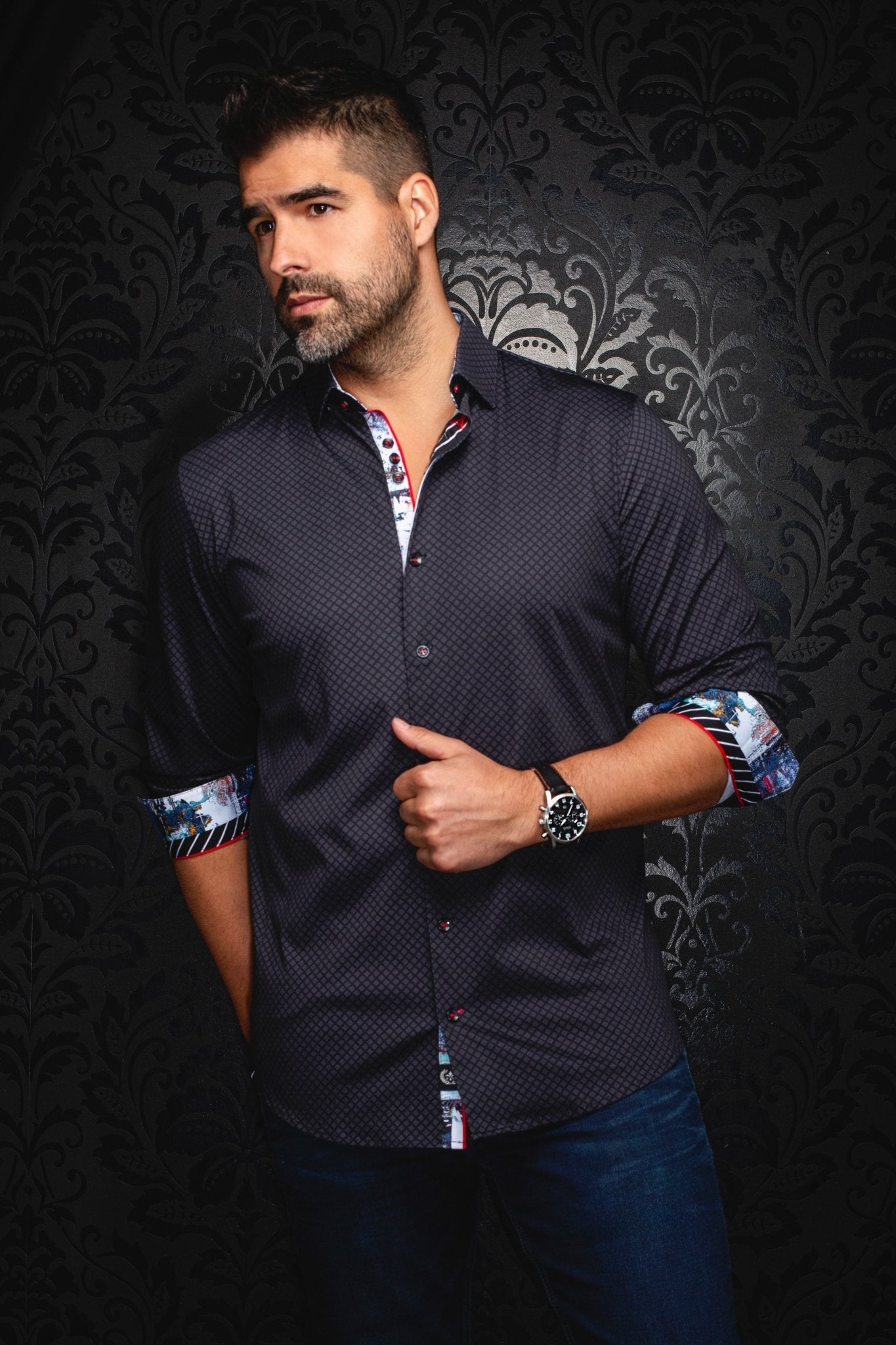 CHEMISE | FIERO, Black - AU NOIR