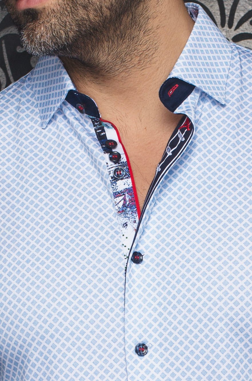 CHEMISE | FIERO, Light Blue - AU NOIR