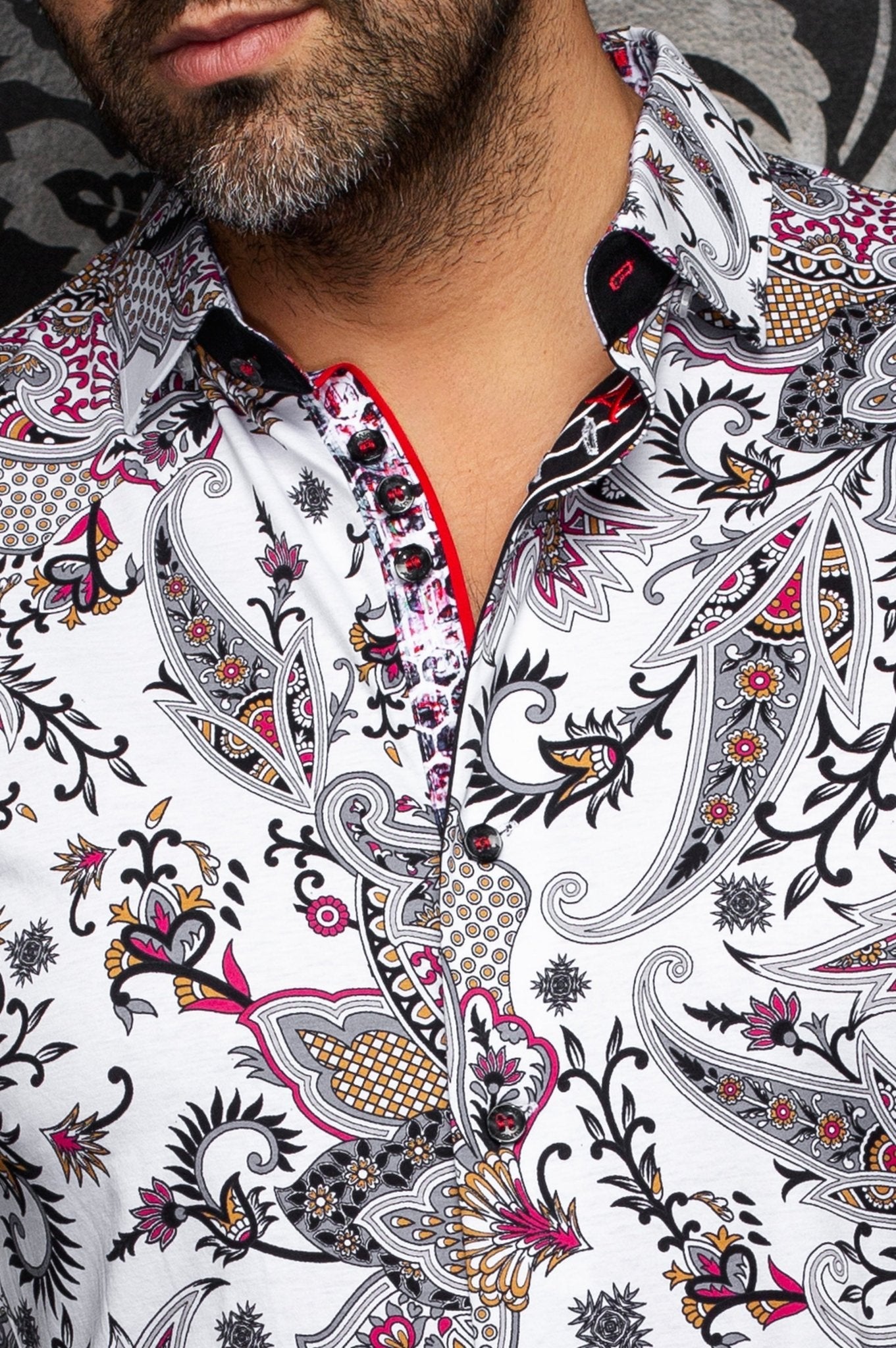 CHEMISE | HAINAN, White Multi - AU NOIR