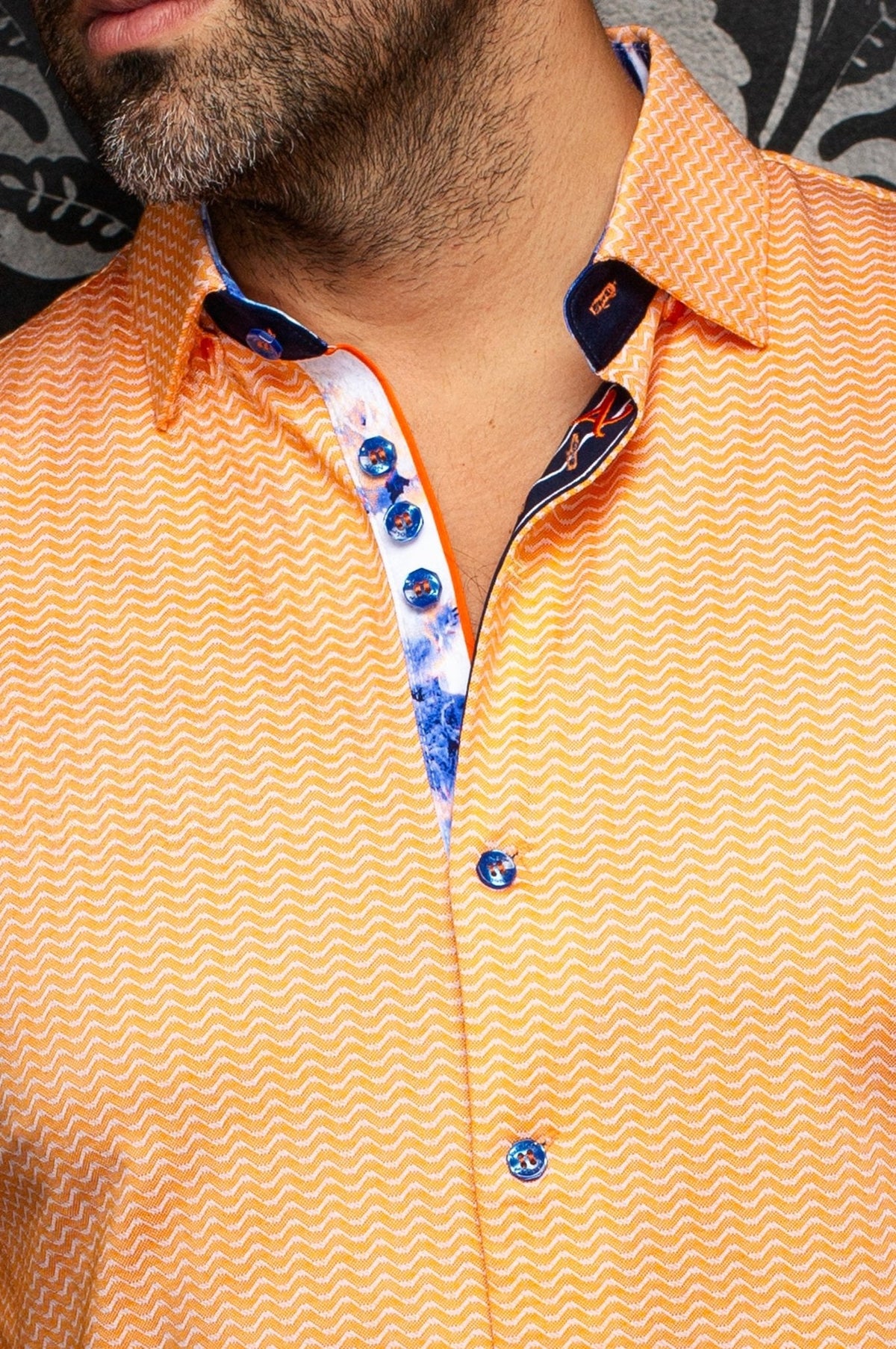 CHEMISE | IRONBARK, Orange - AU NOIR