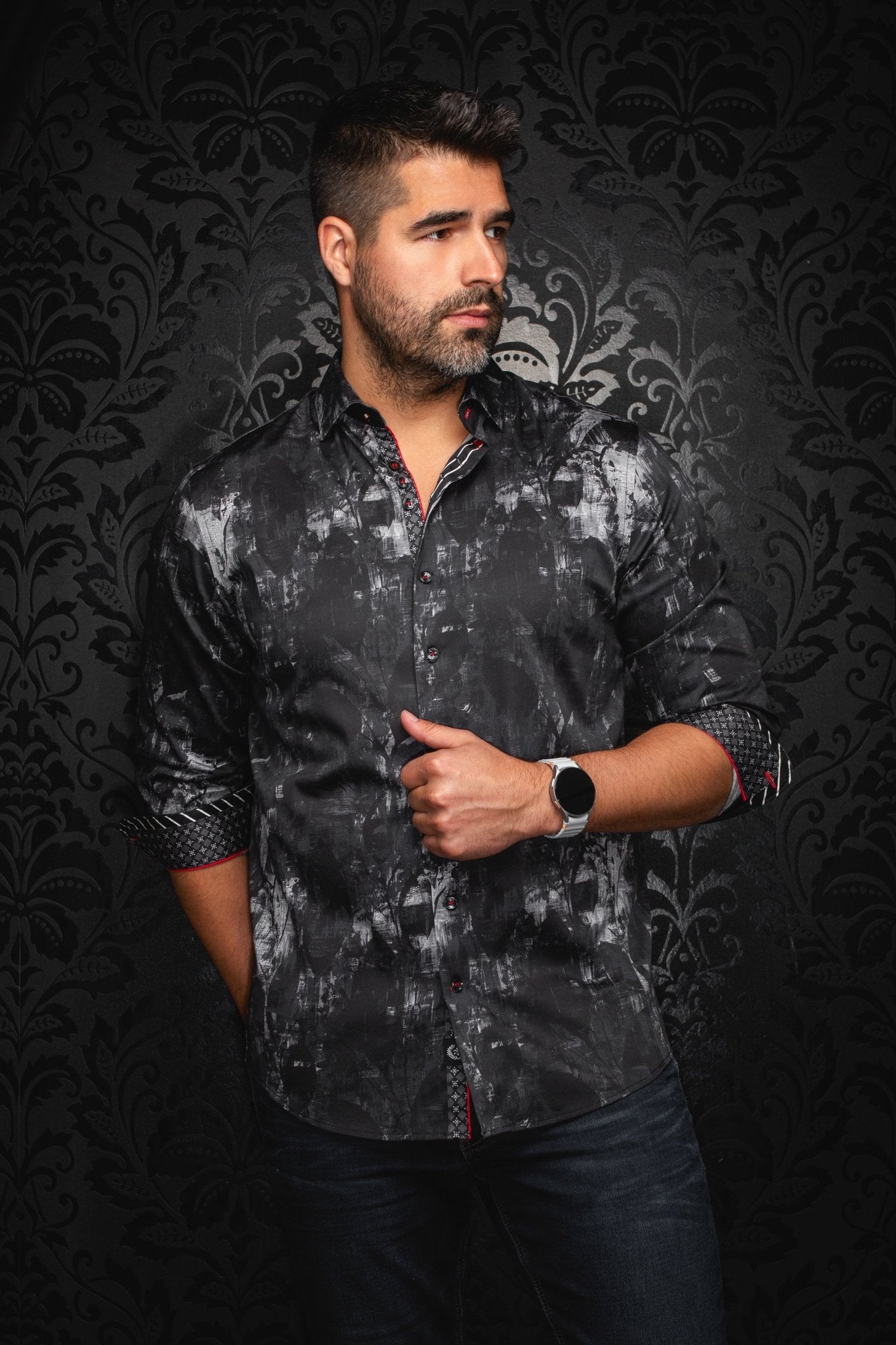 CHEMISE | JASPER, Black - AU NOIR