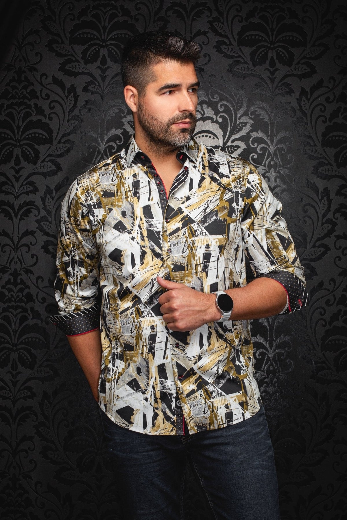 CHEMISE | JETFIRE, Black Gold - AU NOIR