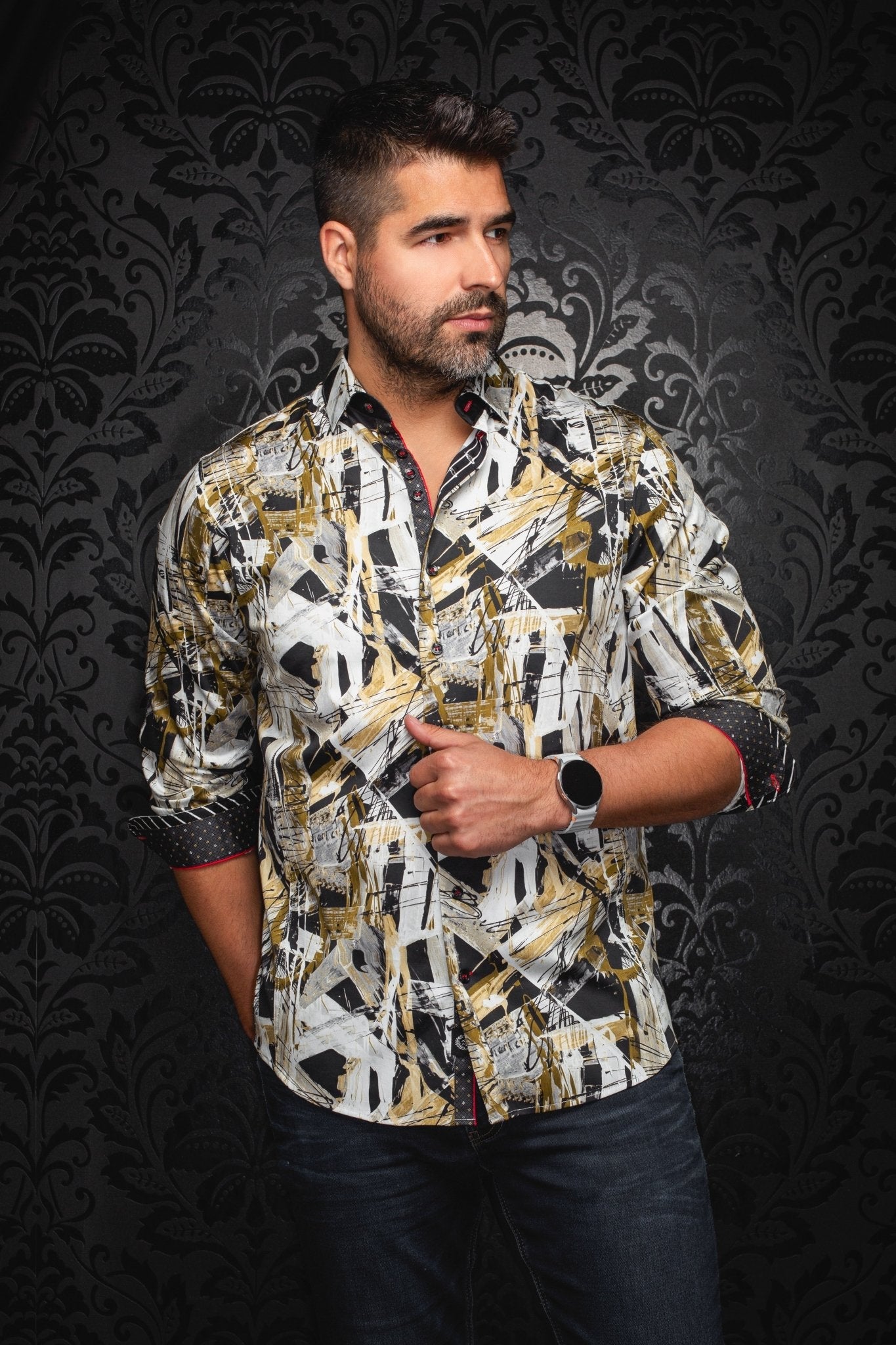 CHEMISE | JETFIRE, Black Gold - AU NOIR