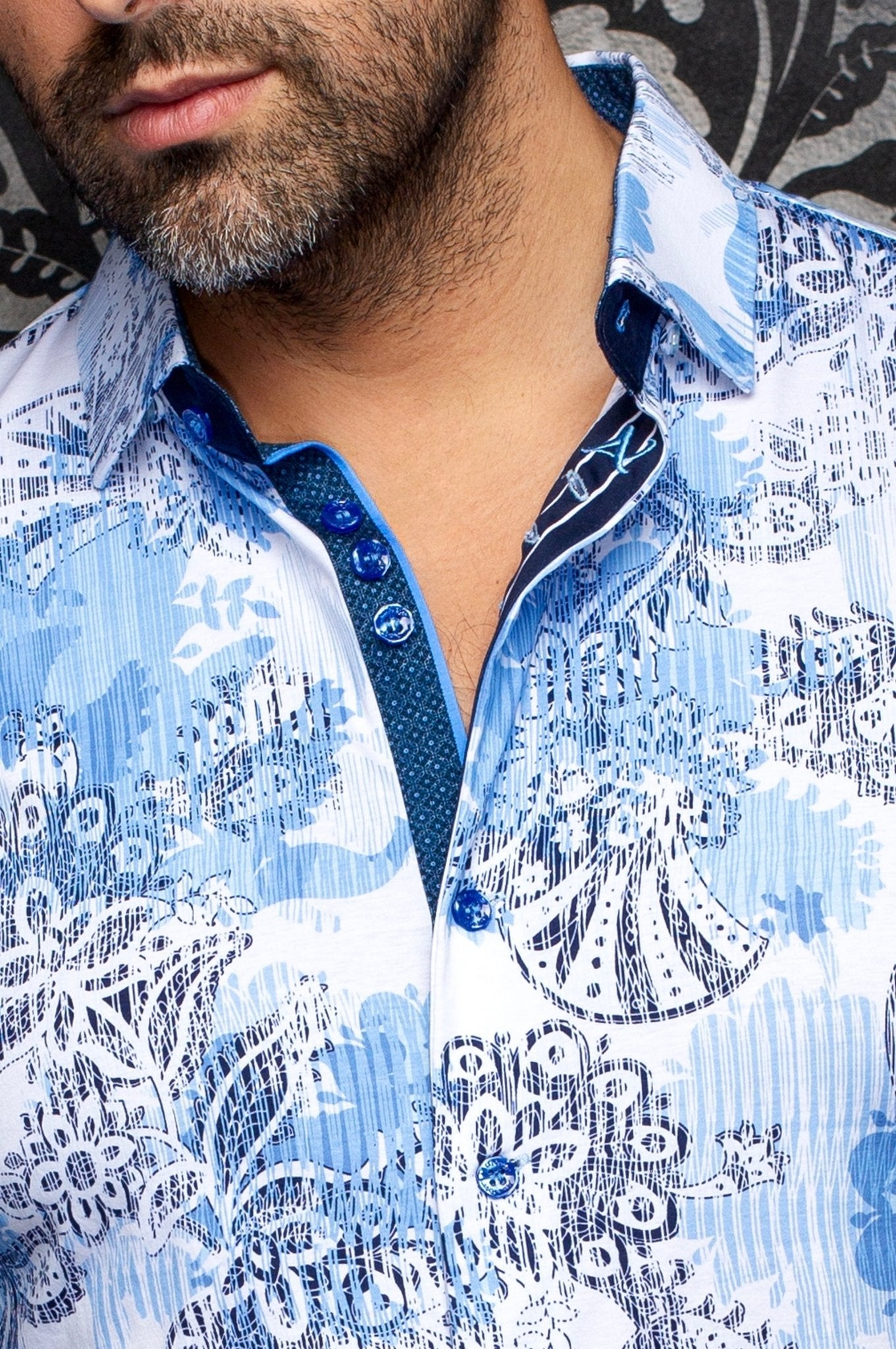 CHEMISE | KALIMANTAN, Light Blue - AU NOIR
