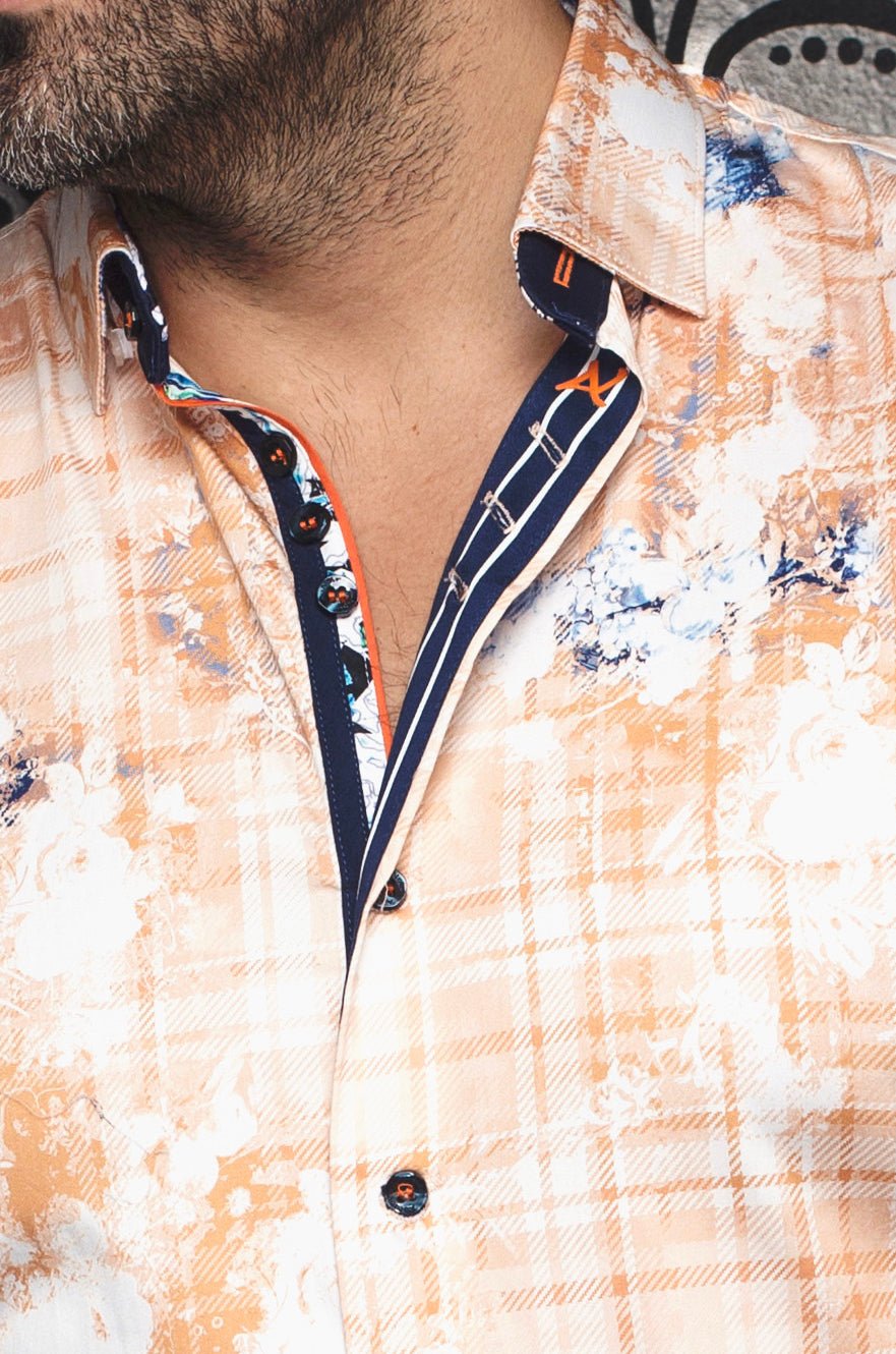 CHEMISE | LOANO, Orange - AU NOIR