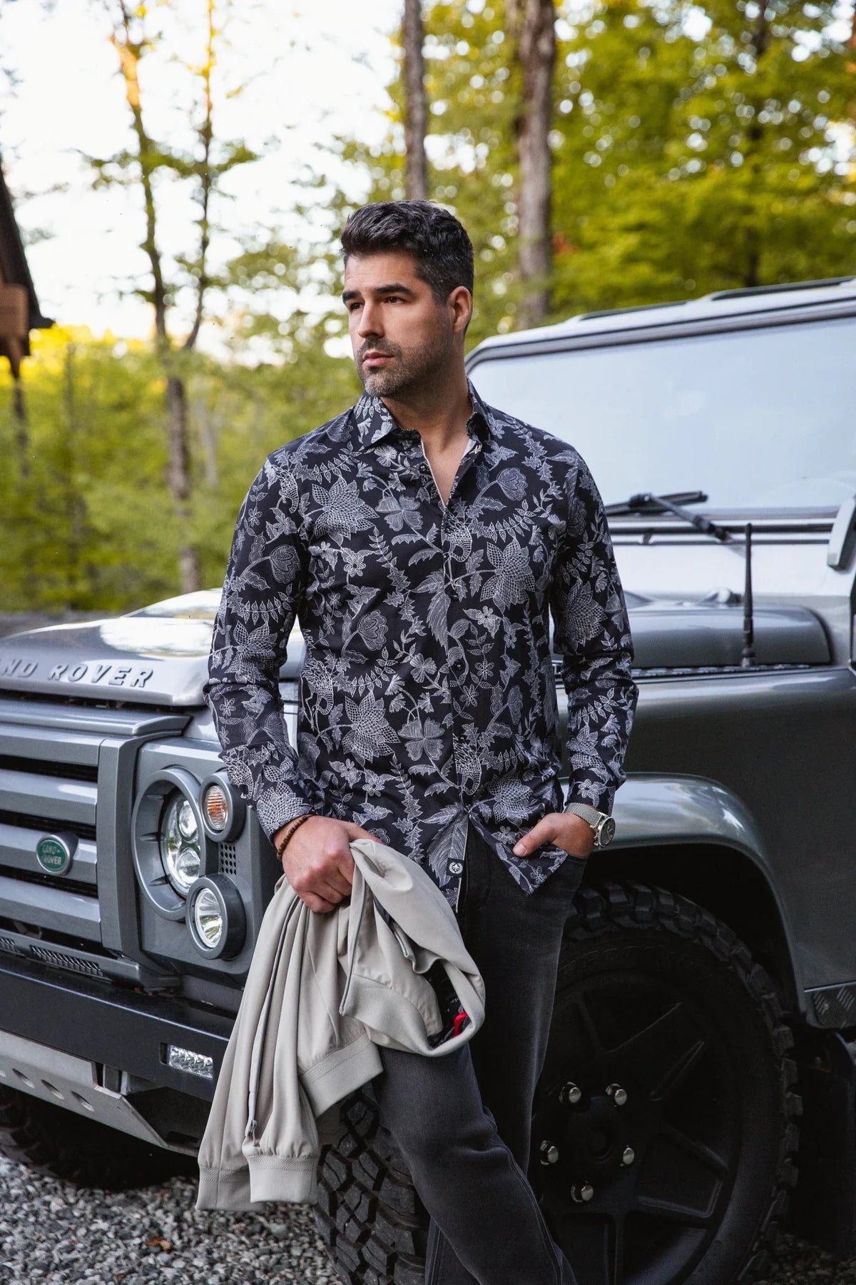 CHEMISE | LUXOR, Black Gold - AU NOIR