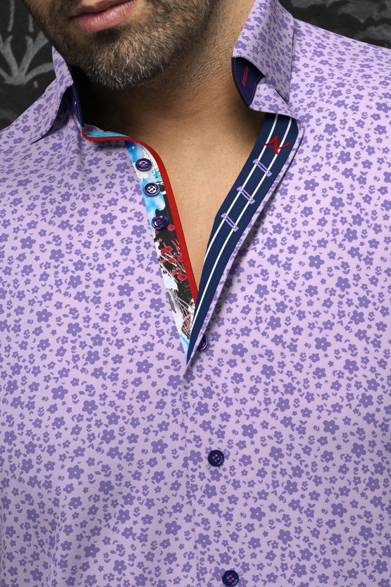 CHEMISE | MINORI, Lavender - AU NOIR