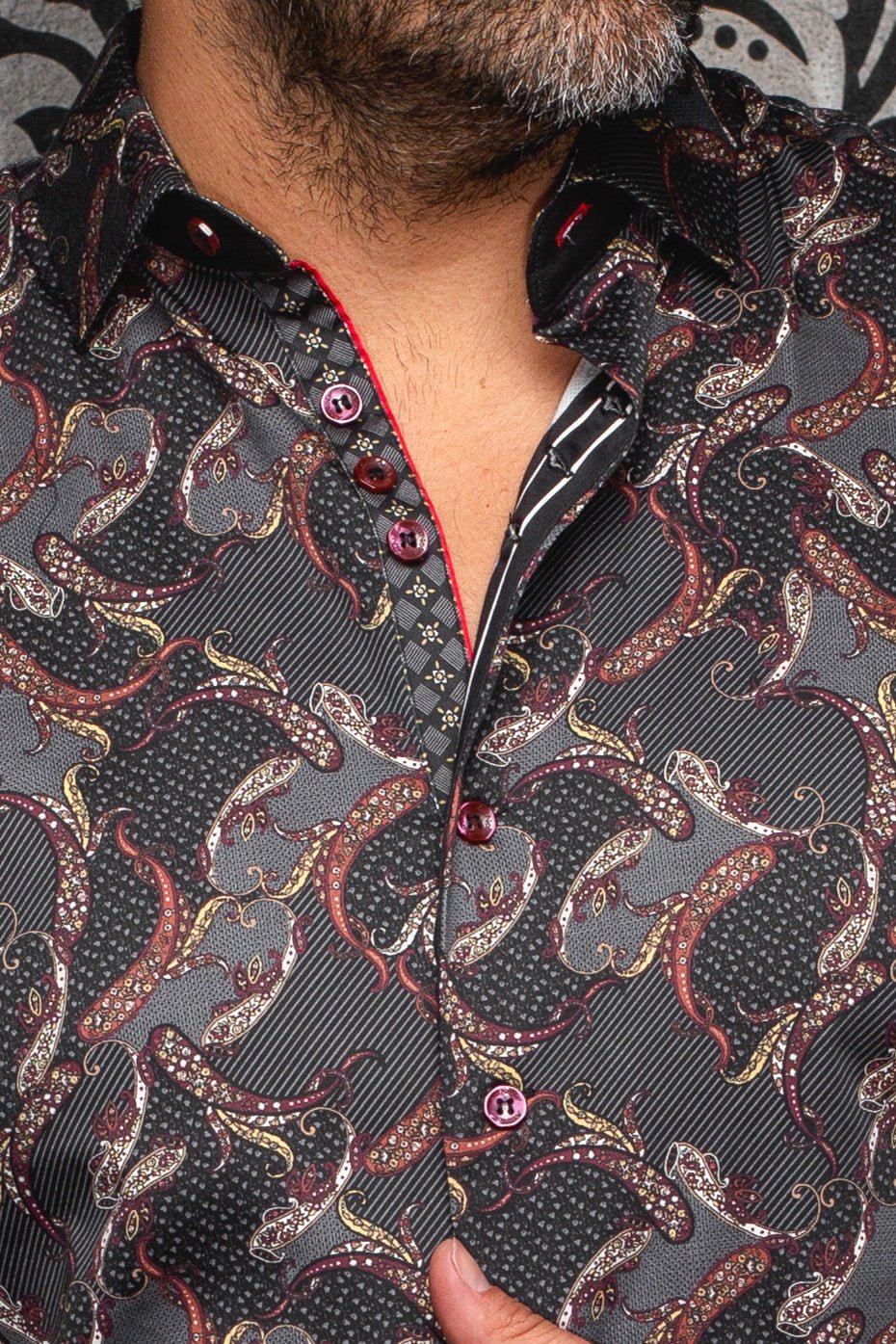 CHEMISE | MIRAGE, Black - AU NOIR