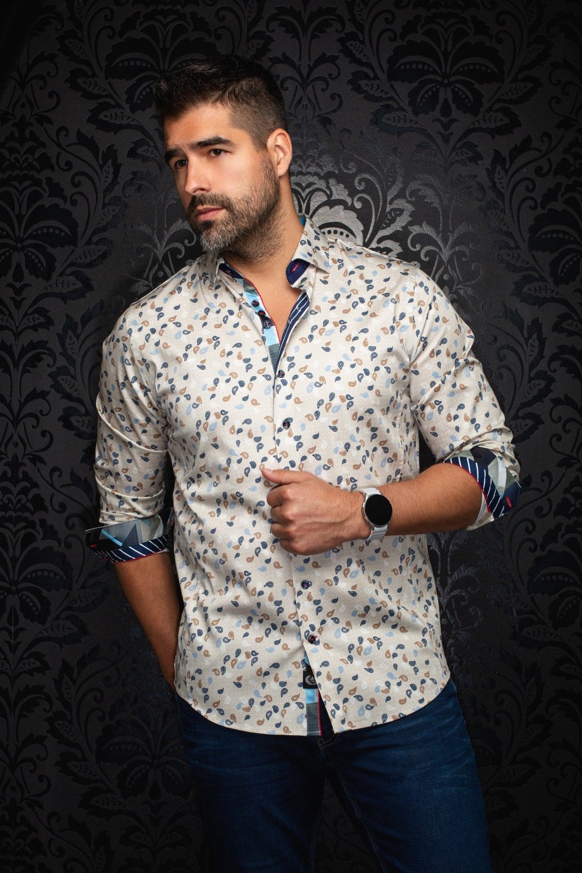 CHEMISE | MUMBAI, Stone - AU NOIR
