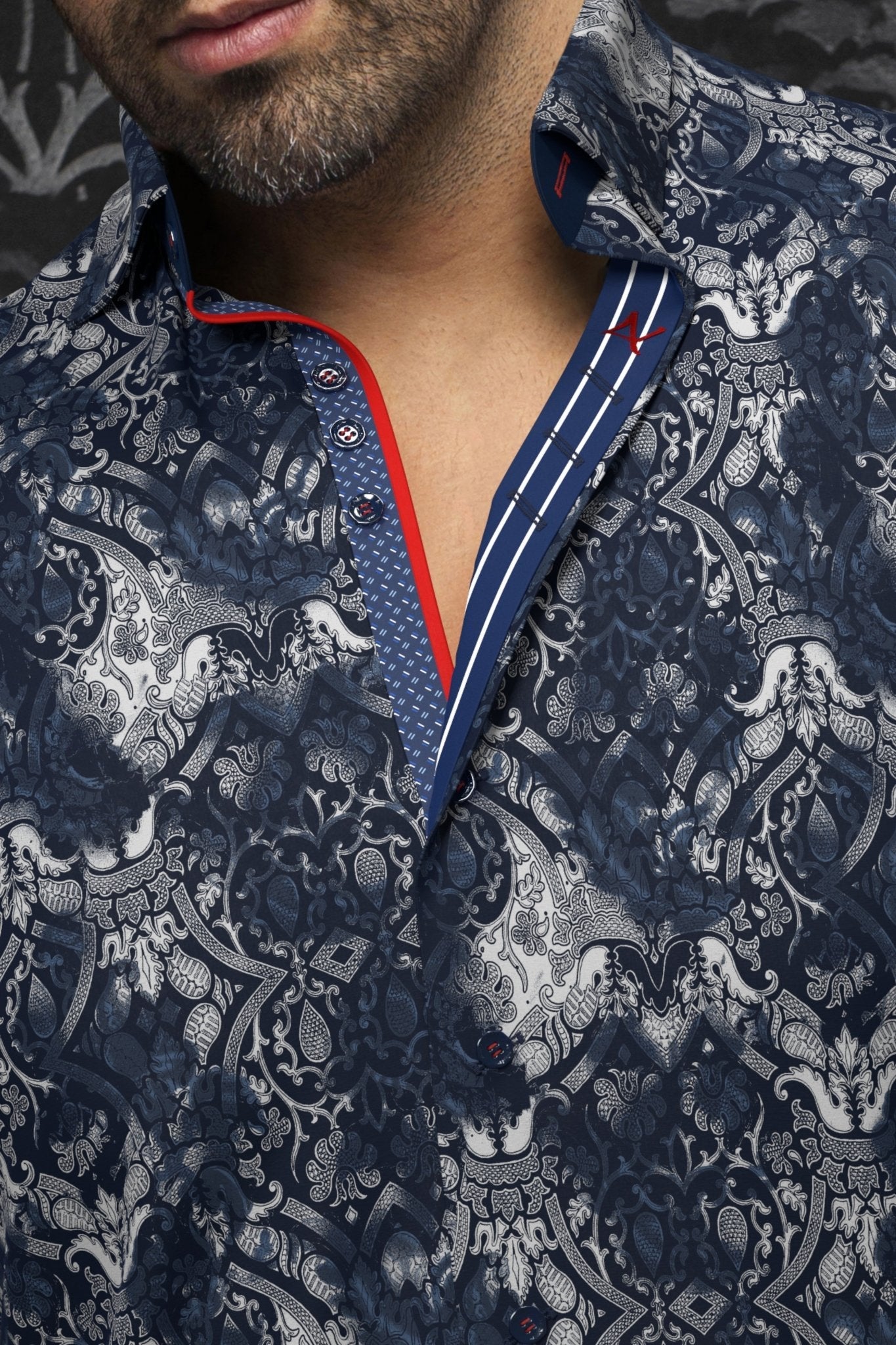 CHEMISE | MURATO, Navy - AU NOIR