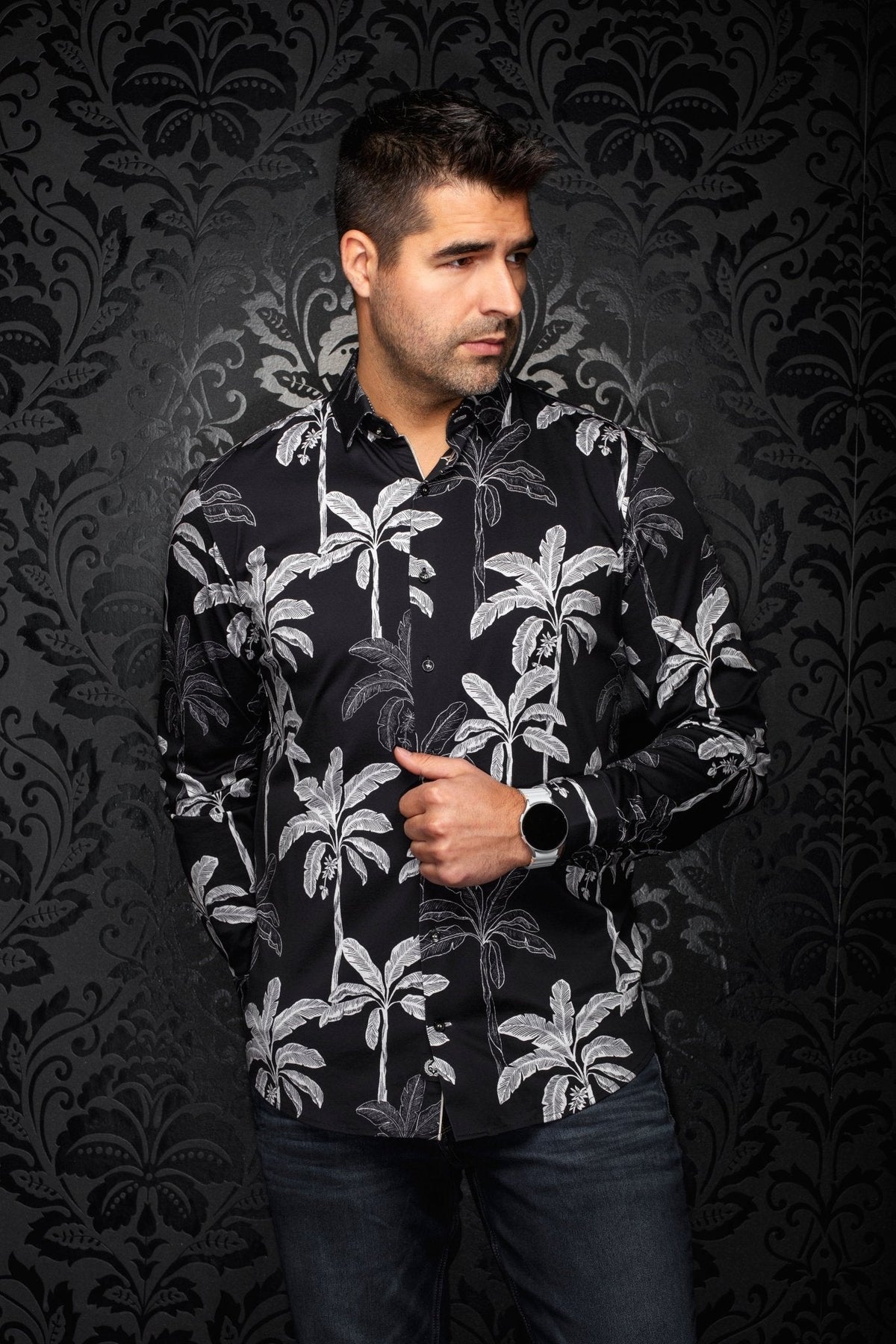 CHEMISE | PALMWAVE, Black - AU NOIR