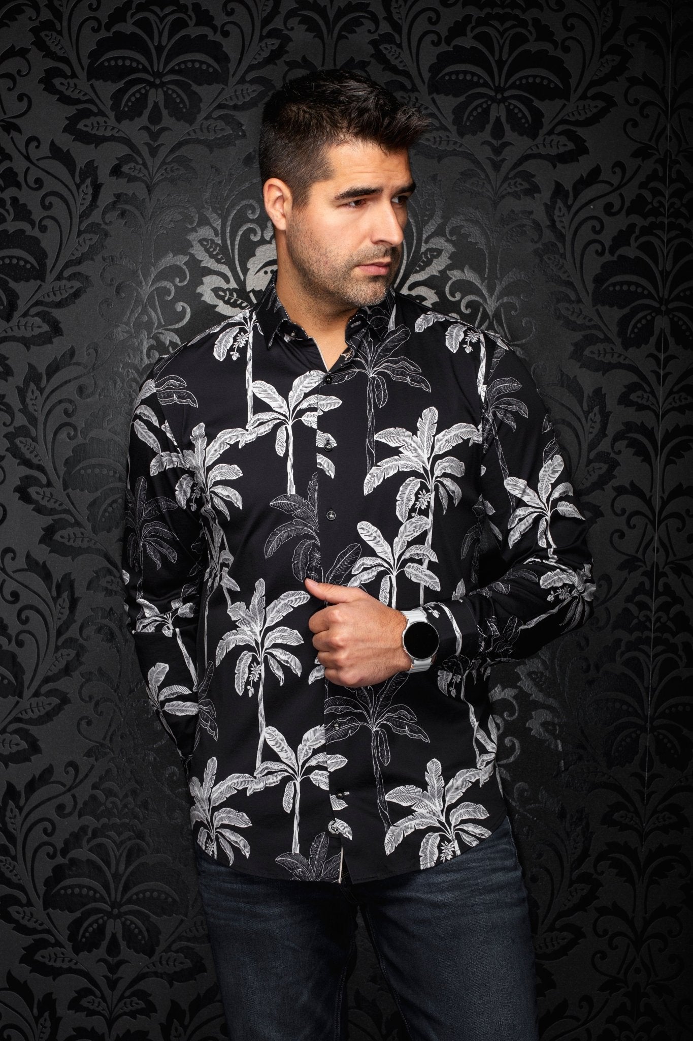 CHEMISE | PALMWAVE, Black - AU NOIR