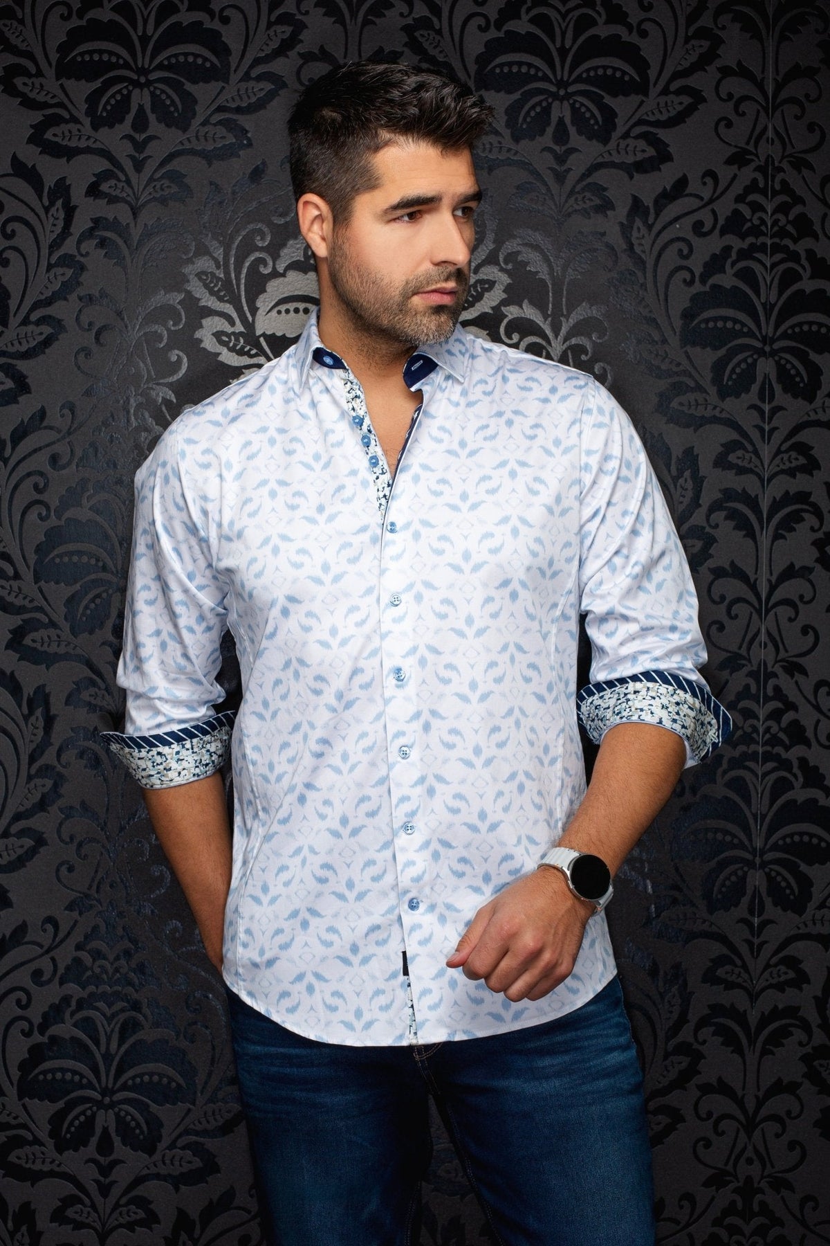 CHEMISE | PELOSA, White - AU NOIR