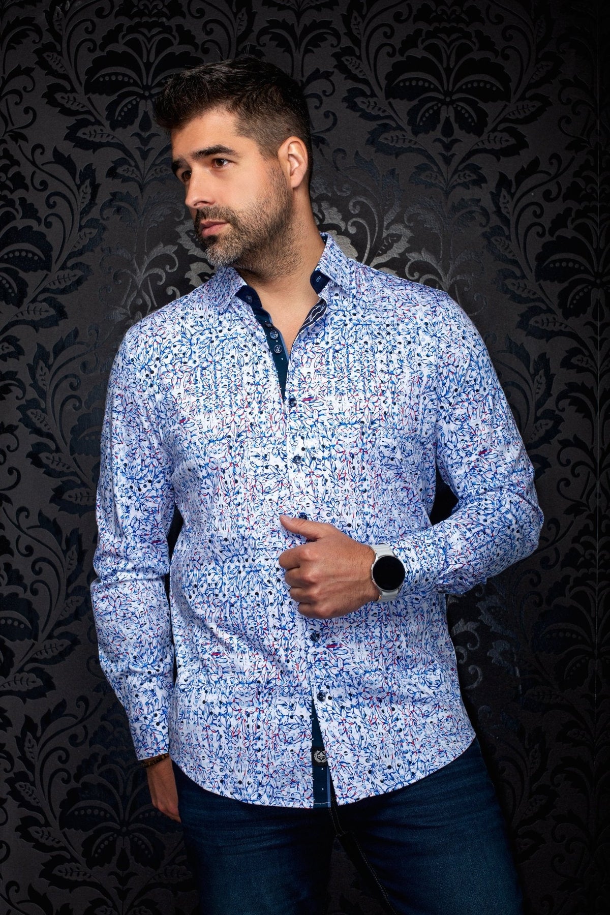 CHEMISE | PRAGUE, Light Blue - AU NOIR