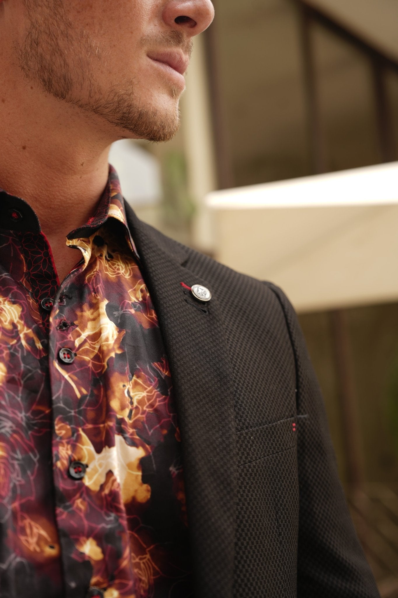 CHEMISE | ROSARUGOSA, Black rust - AU NOIR