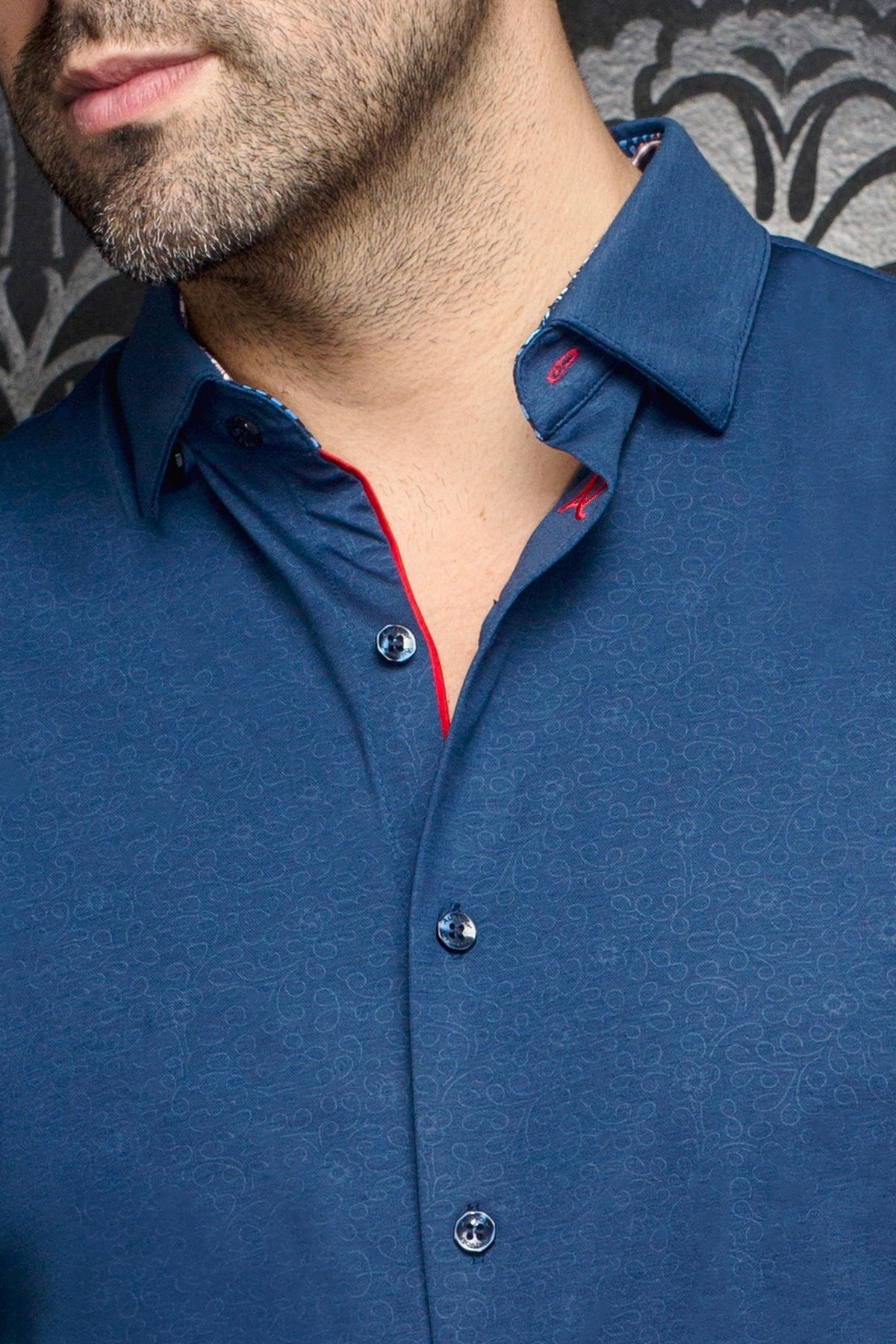 CHEMISE | ROSMARINO, Indigo - AU NOIR