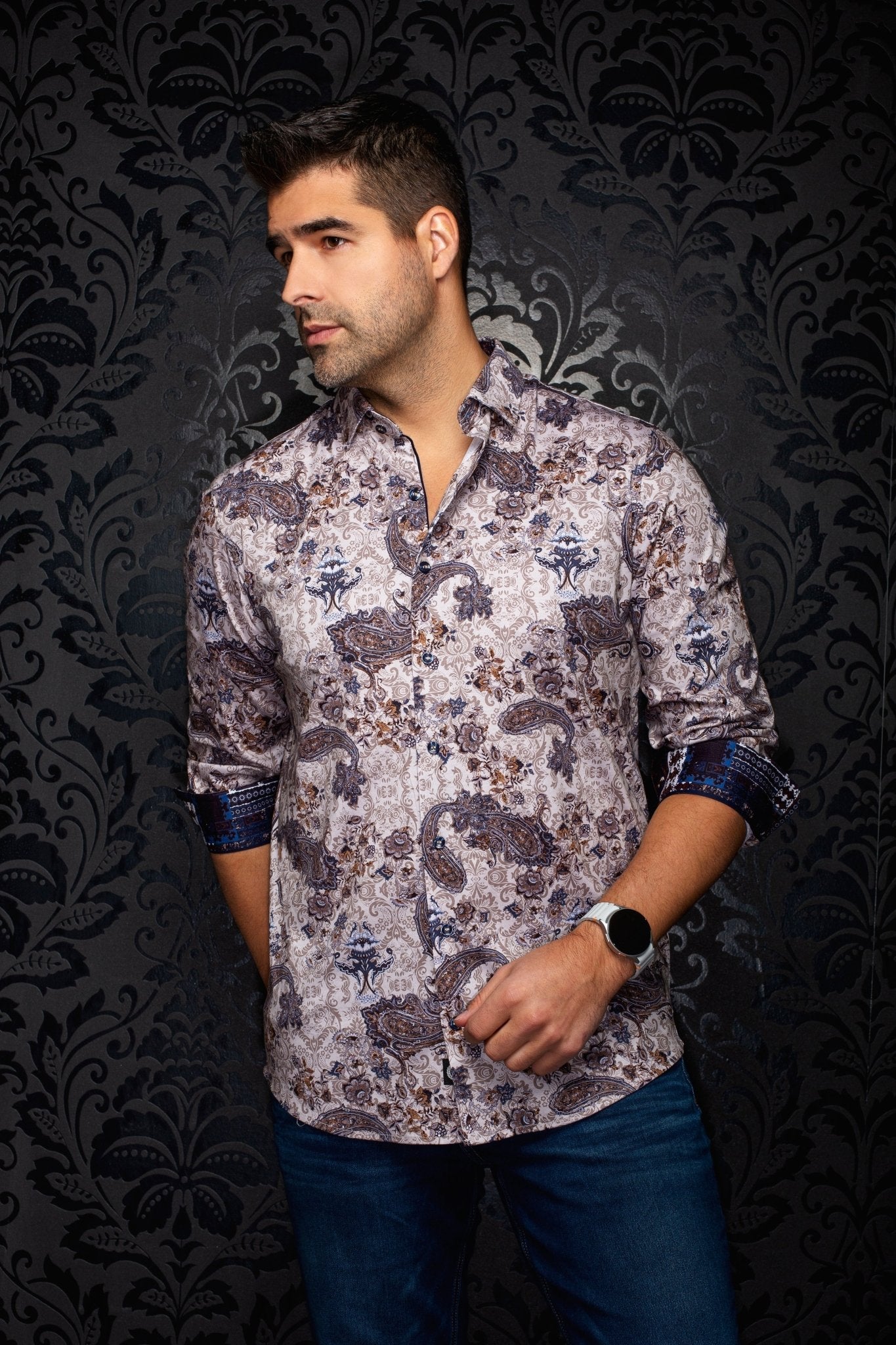 CHEMISE | SIENNA, Stone - AU NOIR