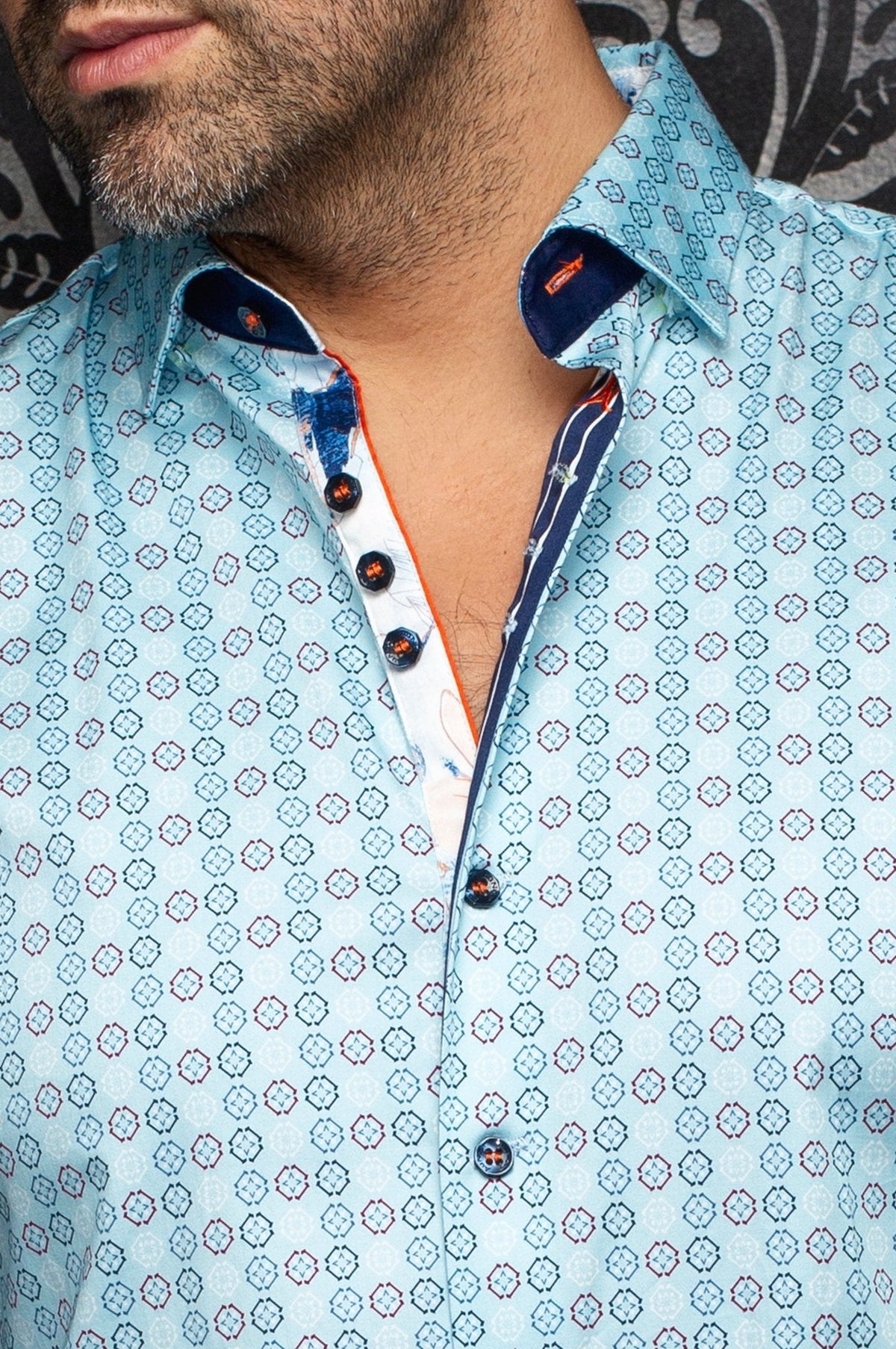 CHEMISE | SKYDALE, Blue - AU NOIR